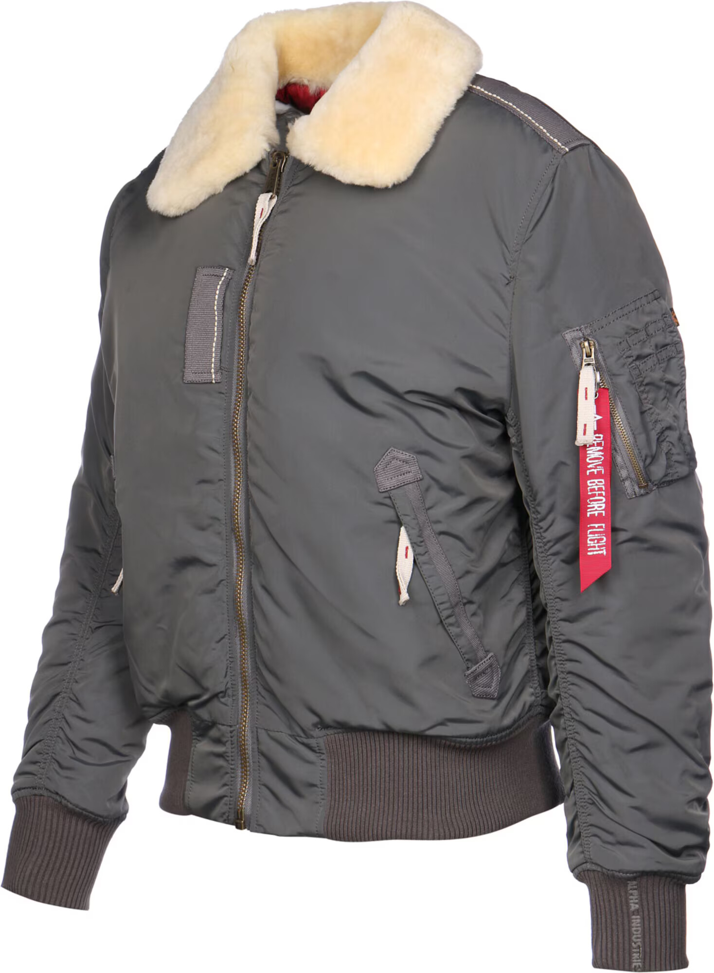 ALPHA INDUSTRIES Prehodna jakna 'Injector III' temno siva - Pepit.si