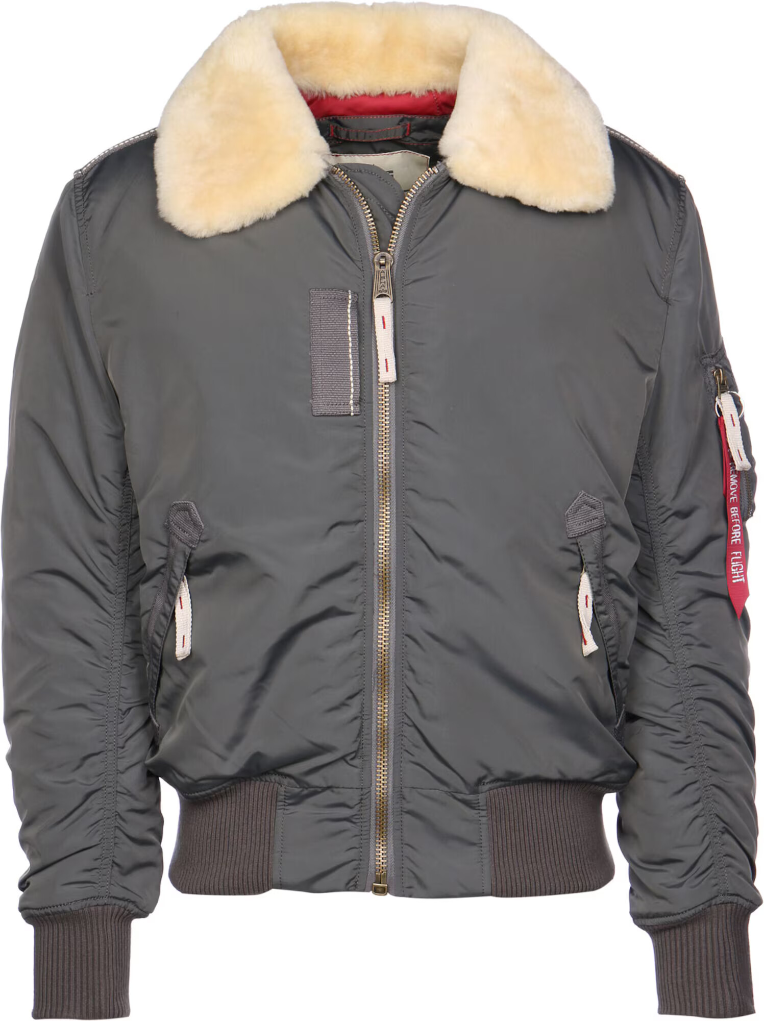 ALPHA INDUSTRIES Prehodna jakna 'Injector III' temno siva - Pepit.si