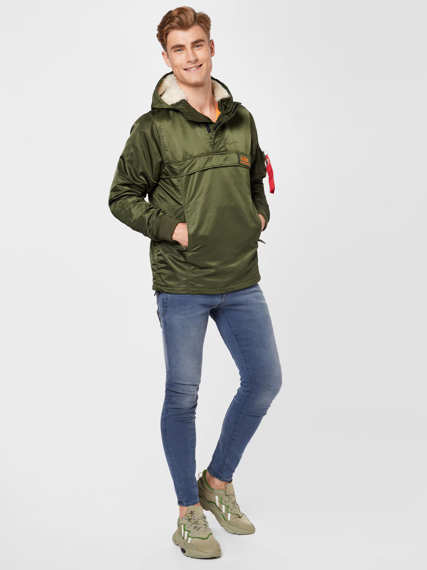 ALPHA INDUSTRIES Prehodna jakna kaki - Pepit.si