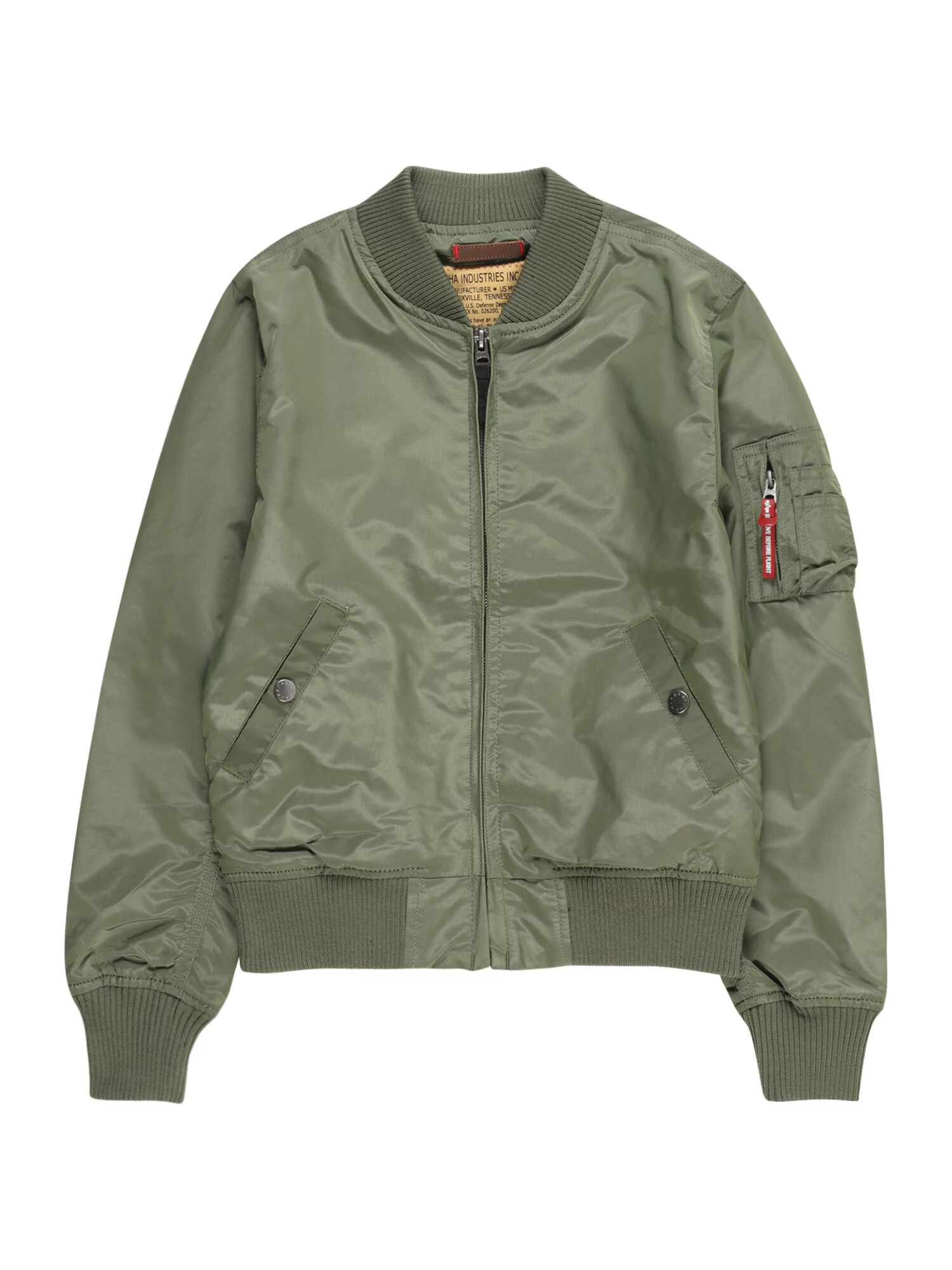 ALPHA INDUSTRIES Prehodna jakna kaki - Pepit.si