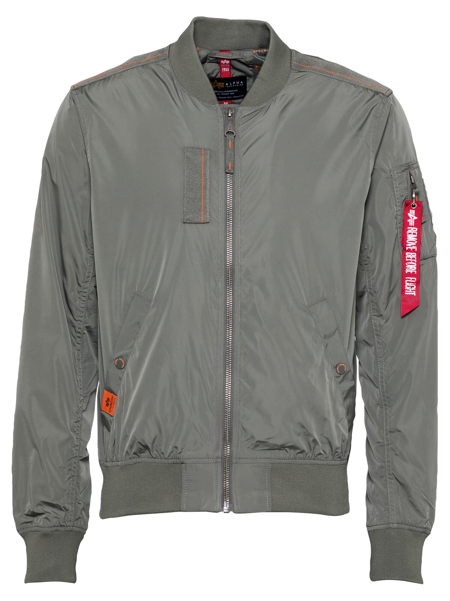 ALPHA INDUSTRIES Prehodna jakna 'MA-1 Parachute' temno zelena - Pepit.si