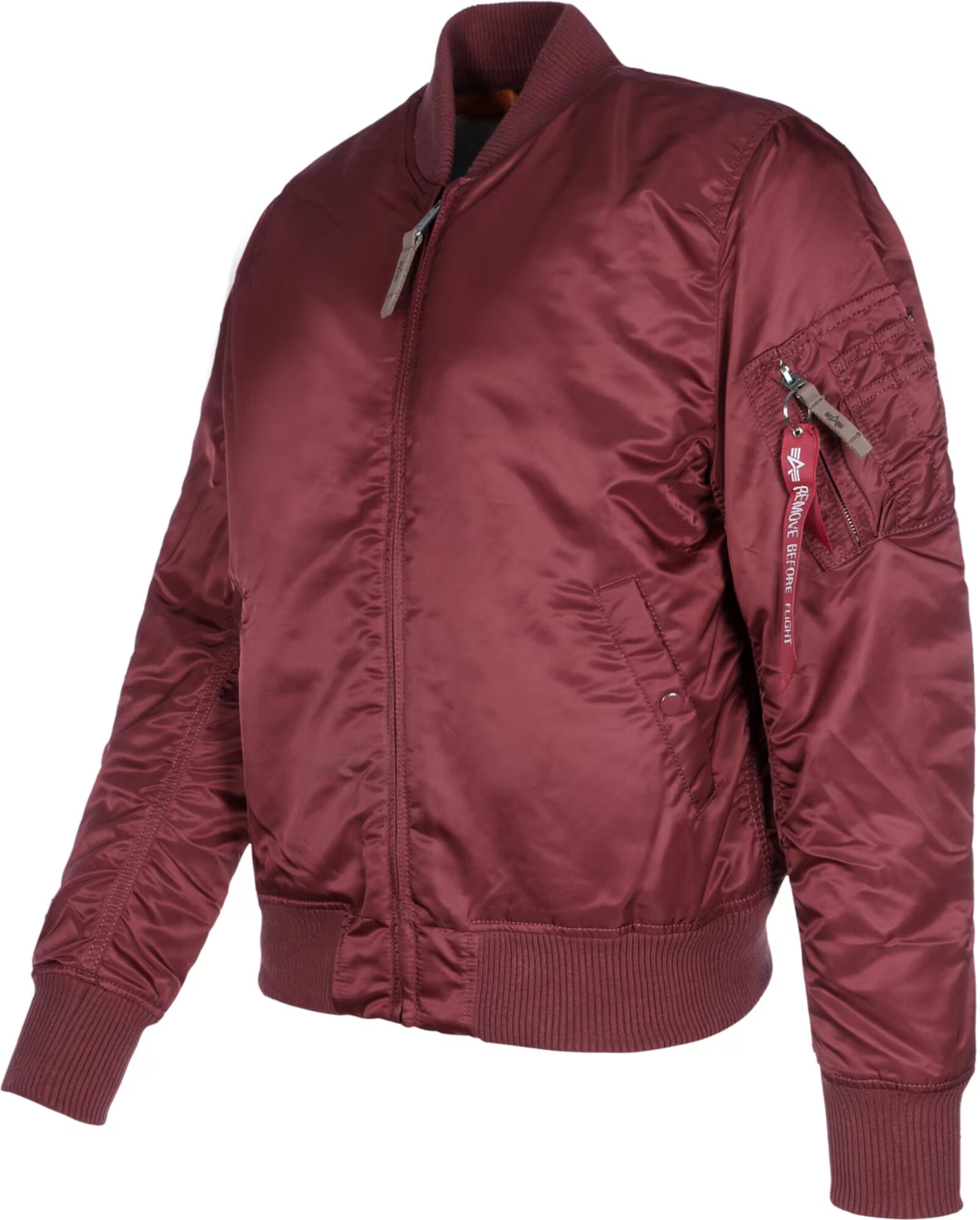 ALPHA INDUSTRIES Prehodna jakna 'MA-1 VF 59' burgund - Pepit.si