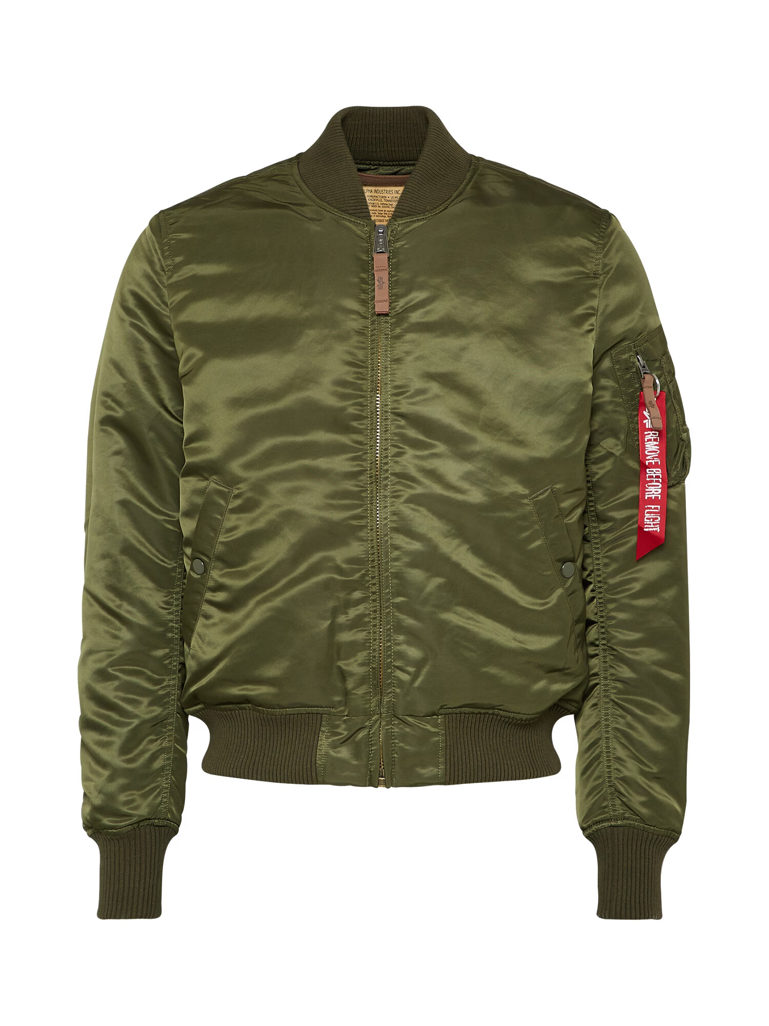 ALPHA INDUSTRIES Prehodna jakna 'MA-1 VF 59' temno zelena - Pepit.si