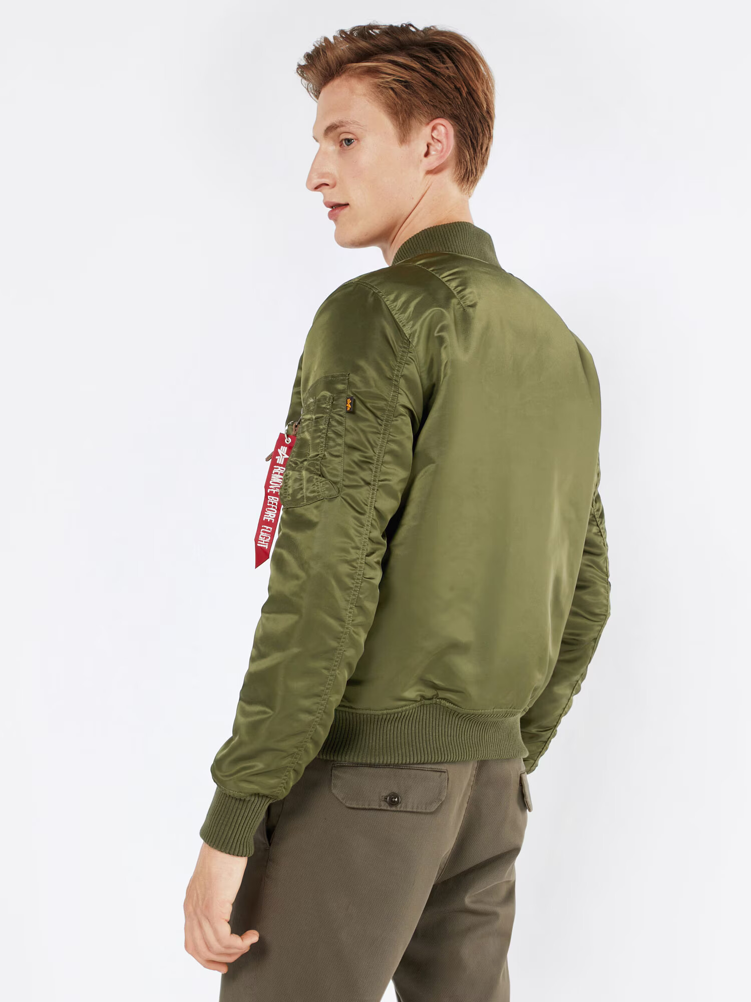 ALPHA INDUSTRIES Prehodna jakna 'MA-1 VF 59' temno zelena - Pepit.si