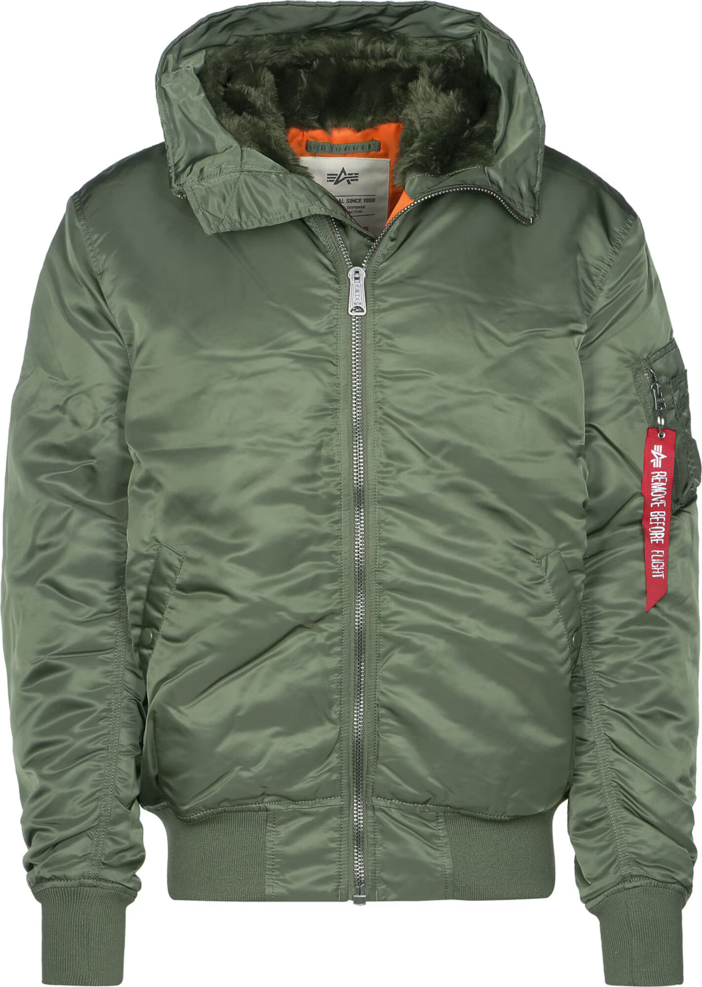 ALPHA INDUSTRIES Prehodna jakna 'MA-1 W.O.' oliva - Pepit.si