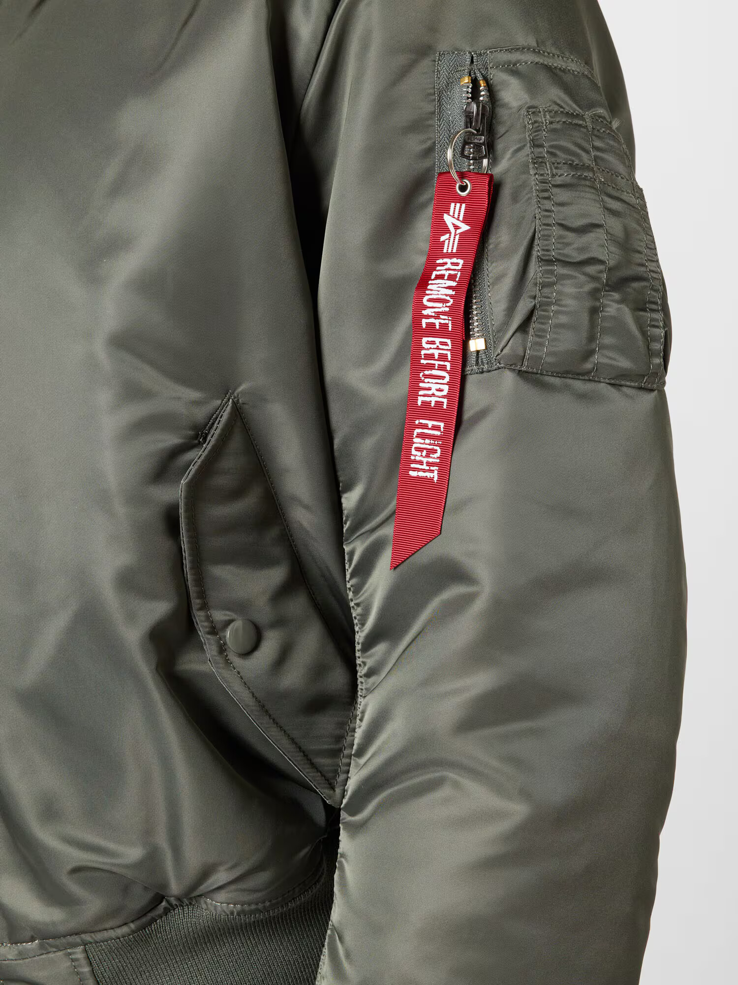 ALPHA INDUSTRIES Prehodna jakna temno zelena - Pepit.si