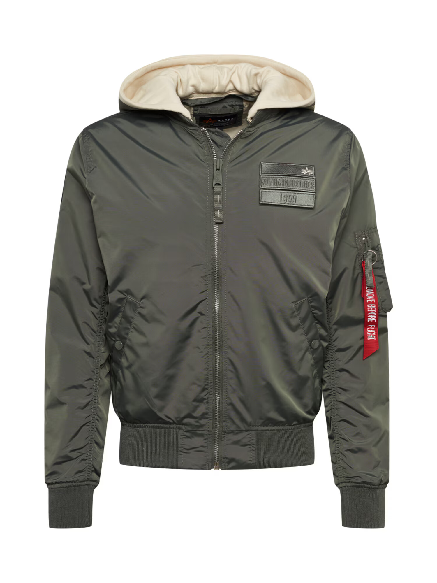 ALPHA INDUSTRIES Prehodna jakna oliva - Pepit.si