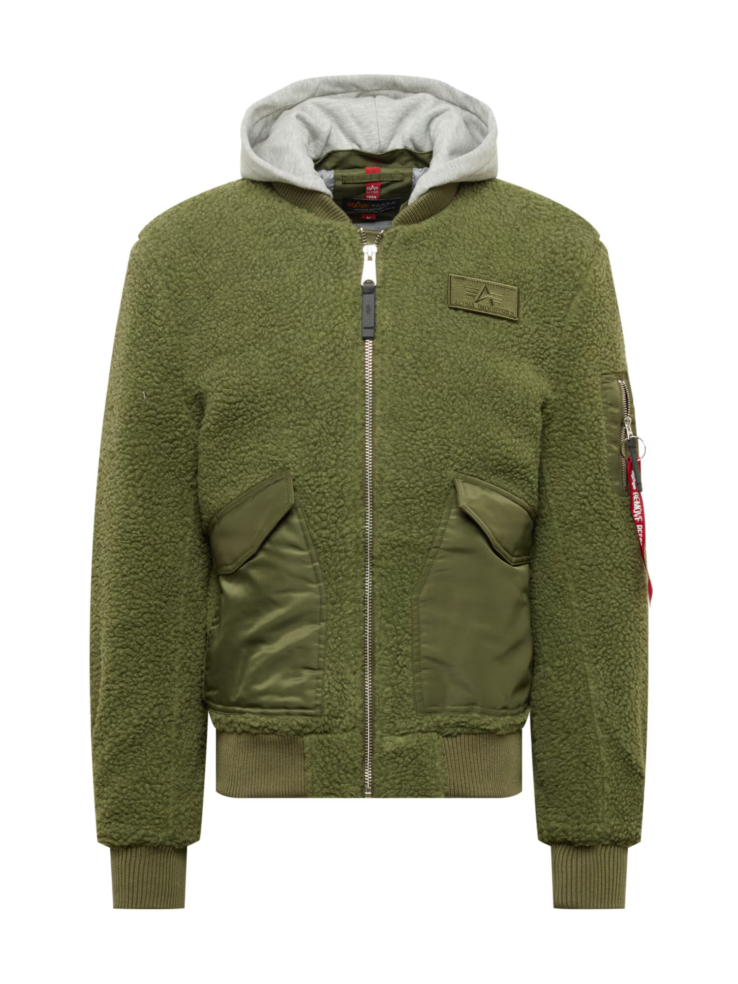 ALPHA INDUSTRIES Prehodna jakna oliva - Pepit.si