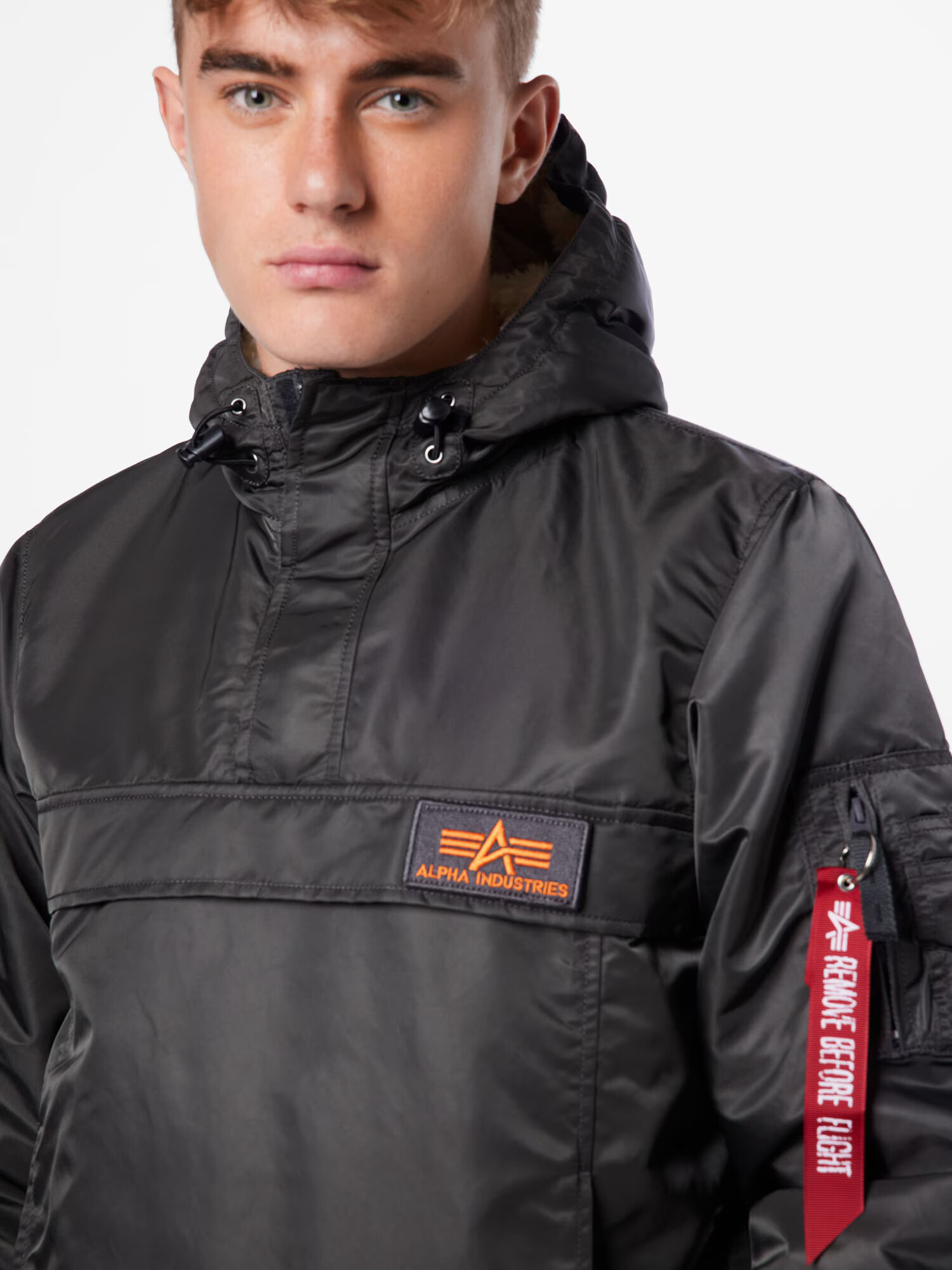 ALPHA INDUSTRIES Prehodna jakna temno siva - Pepit.si