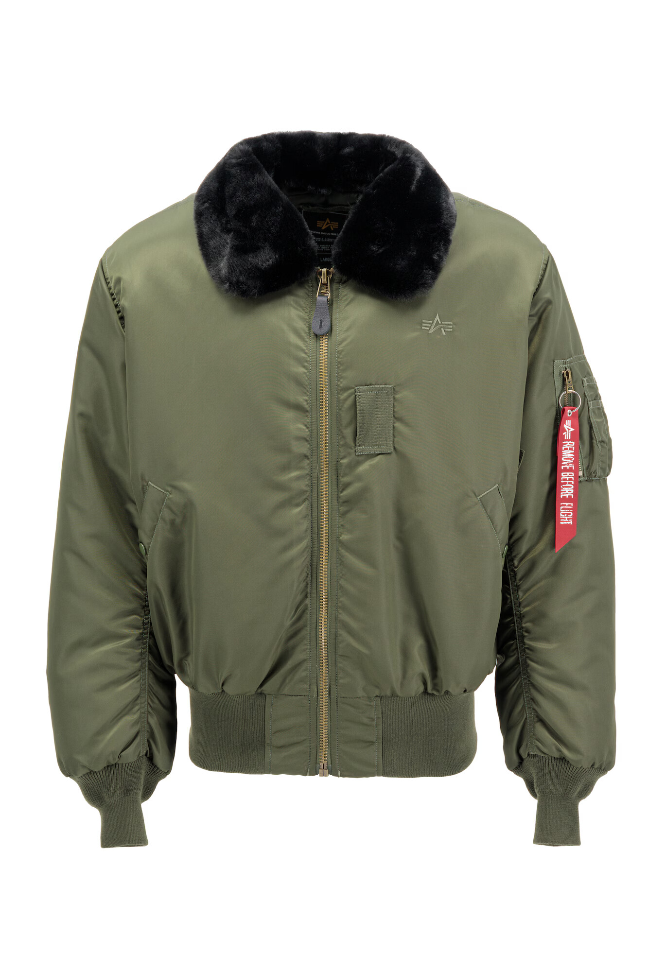 ALPHA INDUSTRIES Prehodna jakna temno zelena - Pepit.si