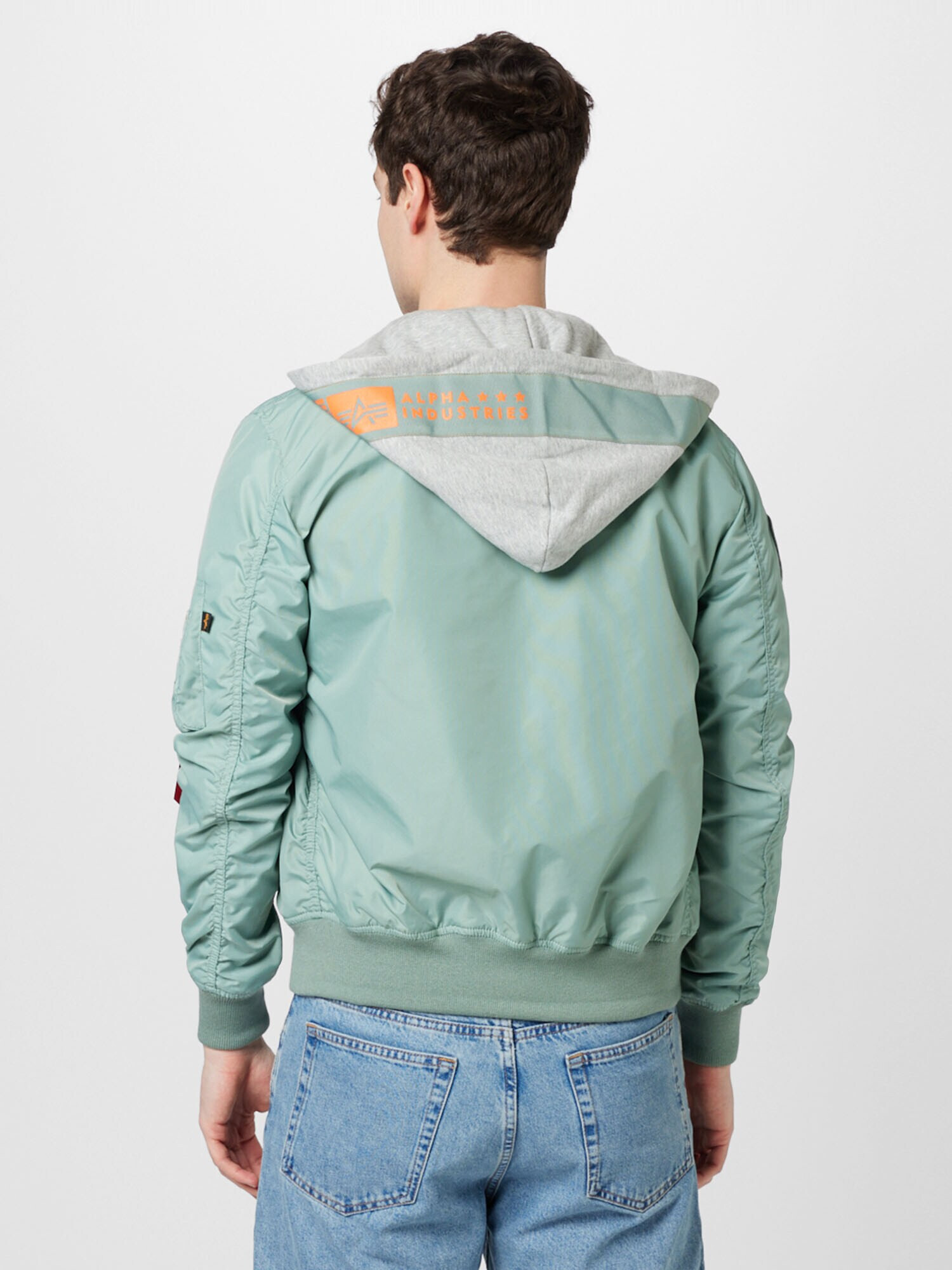 ALPHA INDUSTRIES Prehodna jakna žad - Pepit.si