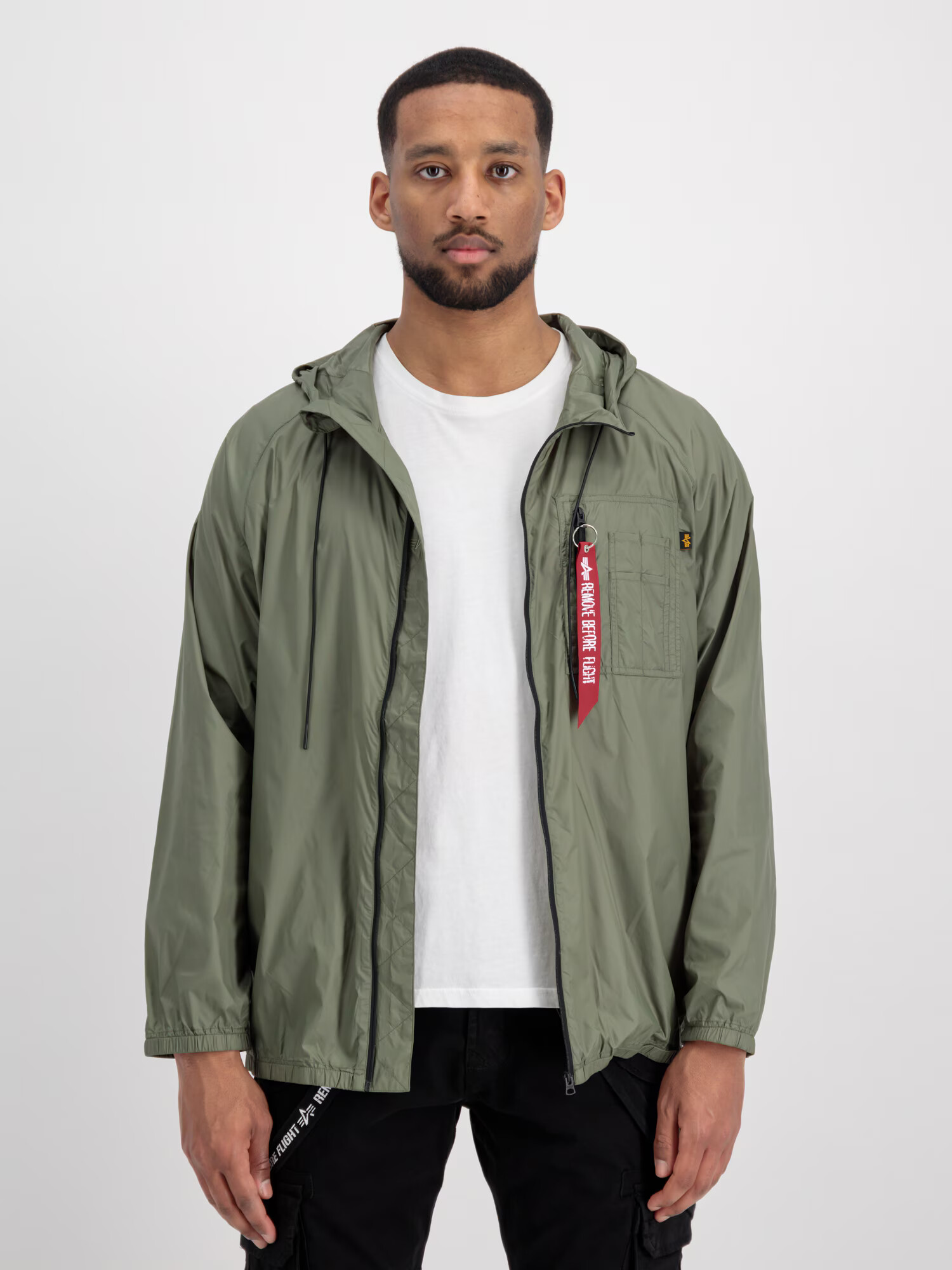 ALPHA INDUSTRIES Prehodna jakna zelena - Pepit.si