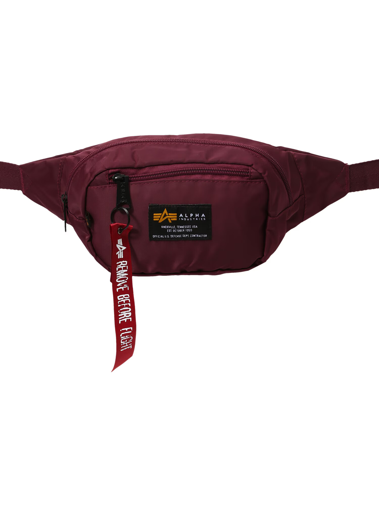 ALPHA INDUSTRIES Torbica za okrog pasu 'Crew' burgund - Pepit.si