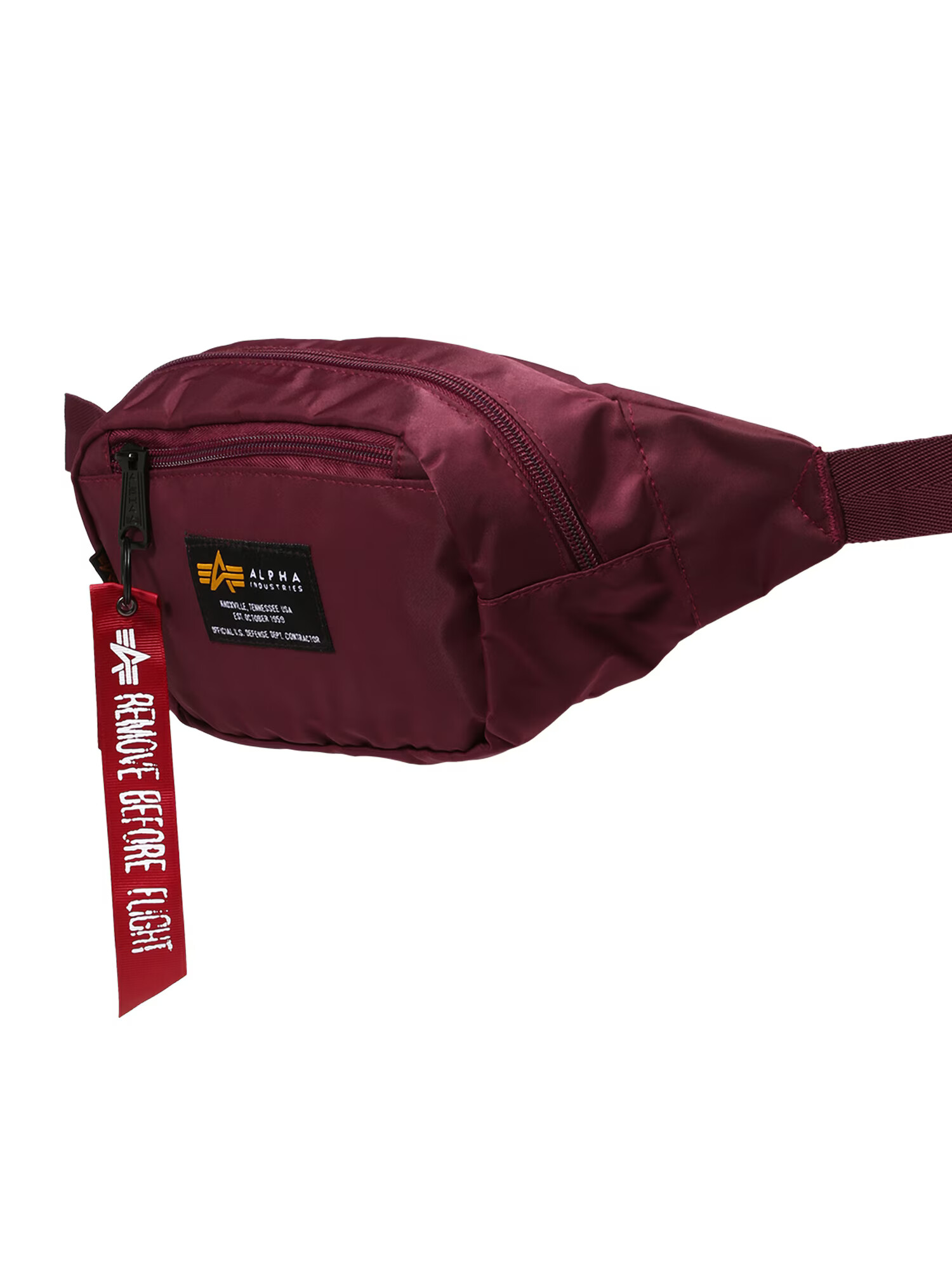 ALPHA INDUSTRIES Torbica za okrog pasu 'Crew' burgund - Pepit.si