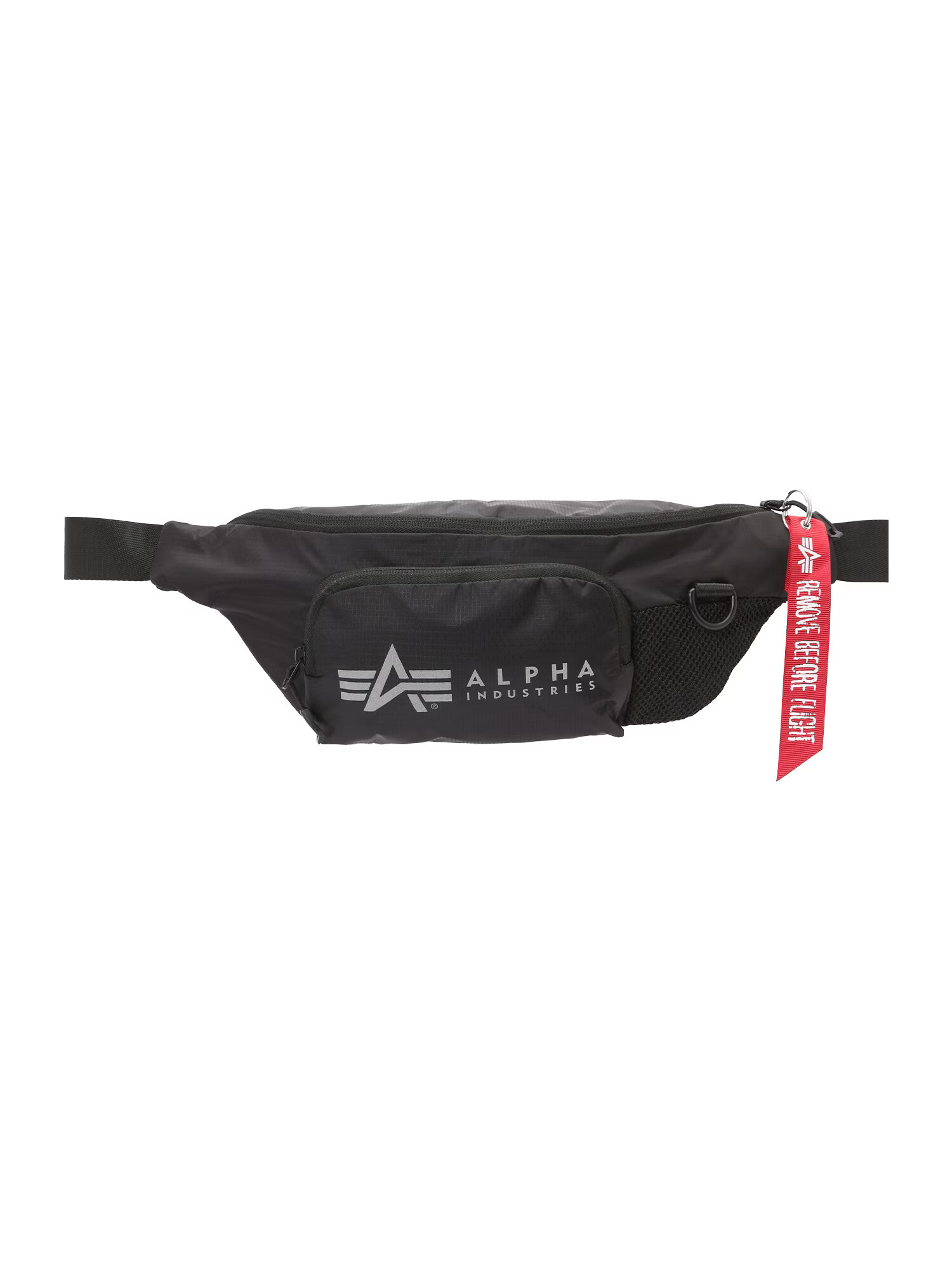 ALPHA INDUSTRIES Torbica za okrog pasu siva / črna - Pepit.si