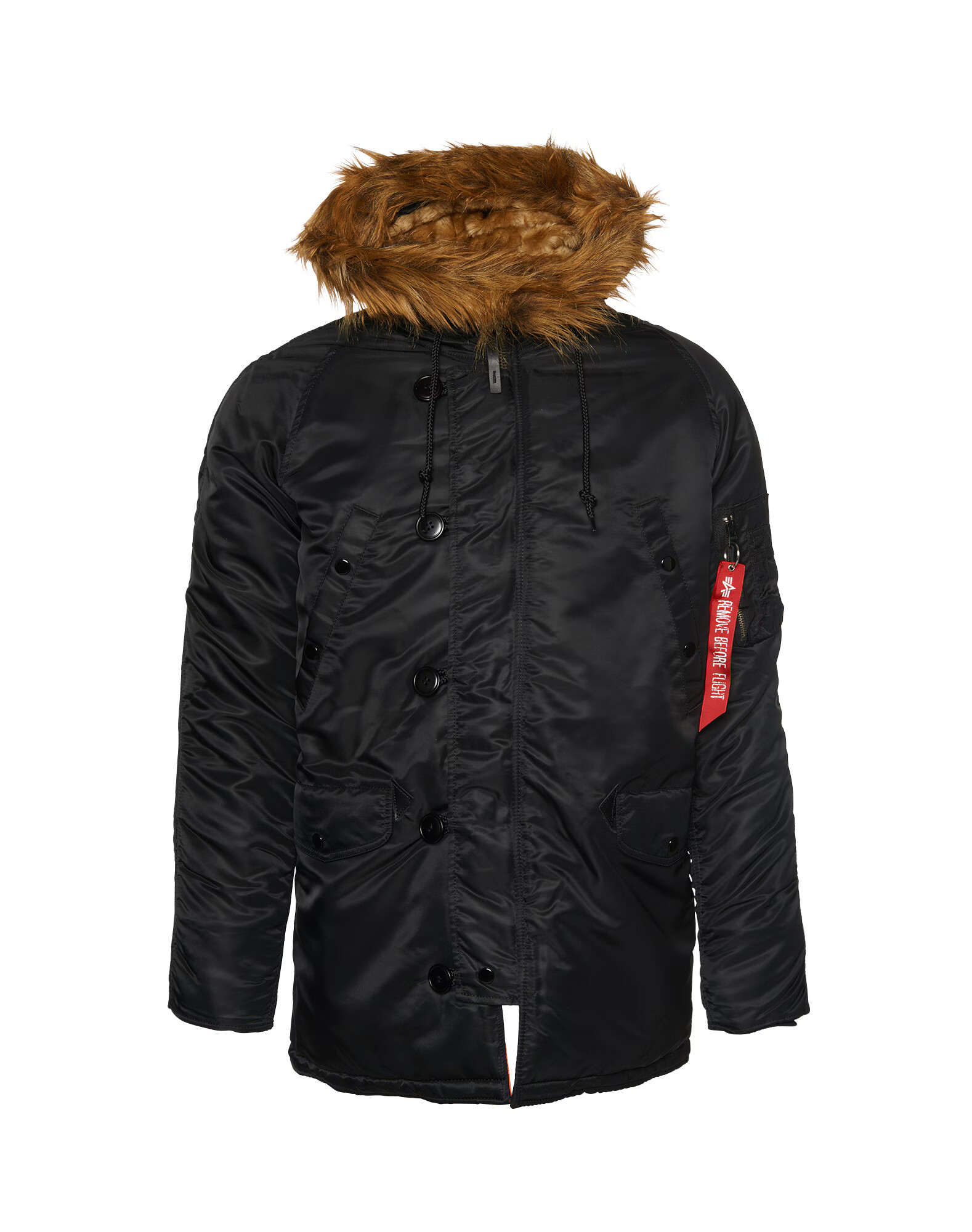 ALPHA INDUSTRIES Zimska jakna 'N3B VF 59' črna - Pepit.si