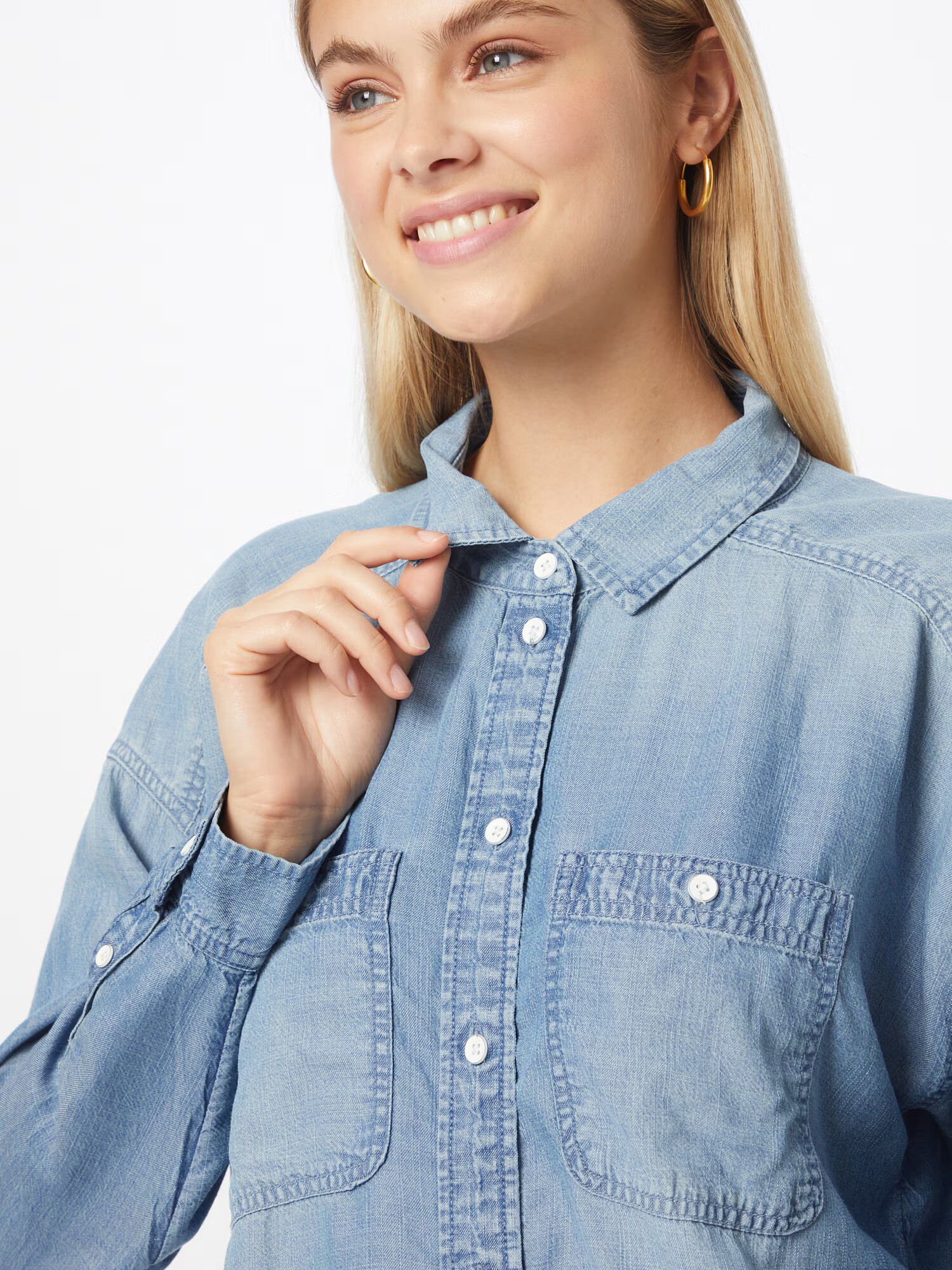 American Eagle Bluza moder denim - Pepit.si