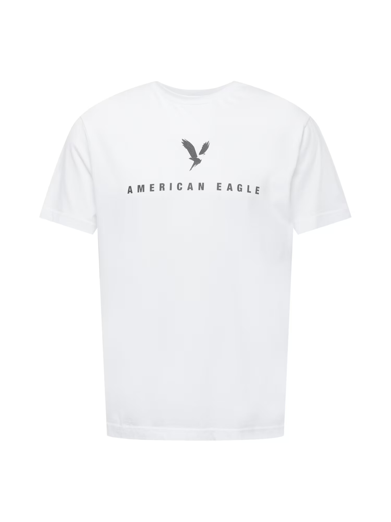 American Eagle Majica bela / črna - Pepit.si