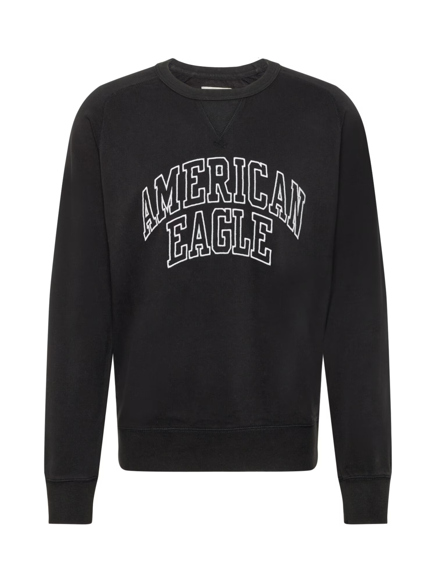 American Eagle Majica črna / bela - Pepit.si