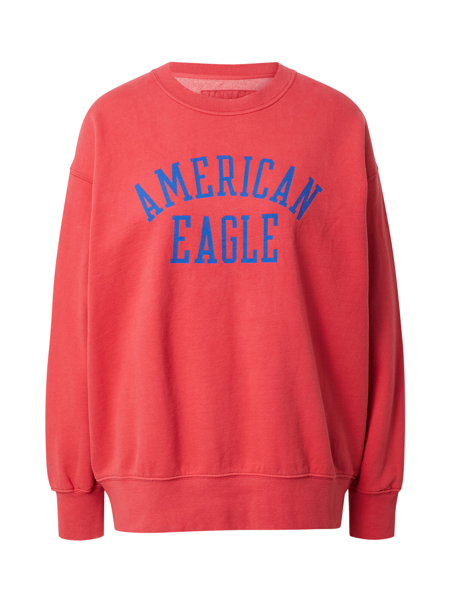 American Eagle Majica kraljevo modra / rdeča - Pepit.si