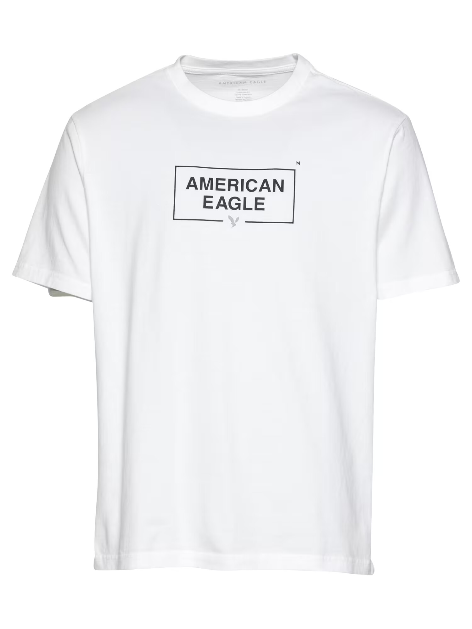 American Eagle Shirt bela / črna - Pepit.si