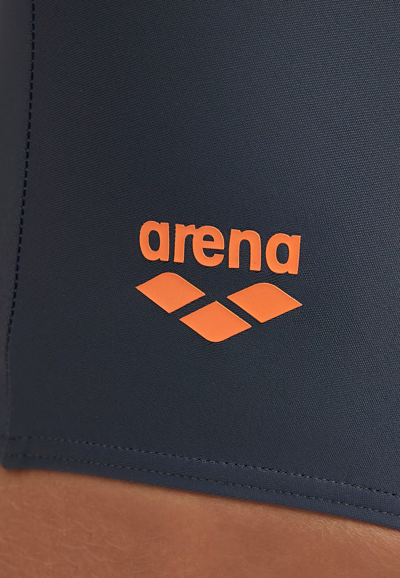 ARENA Športne enodelne kopalke nočno modra / oranžna - Pepit.si