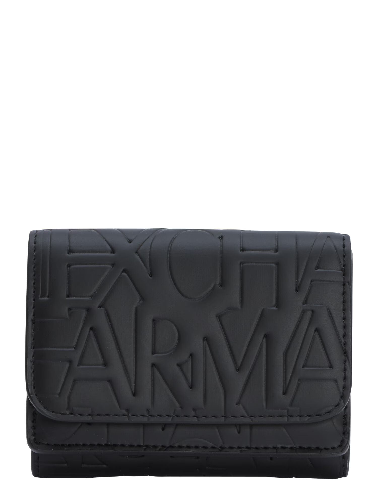 ARMANI EXCHANGE Denarnica 'WOMAN'S CONTINENTAL' črna - Pepit.si