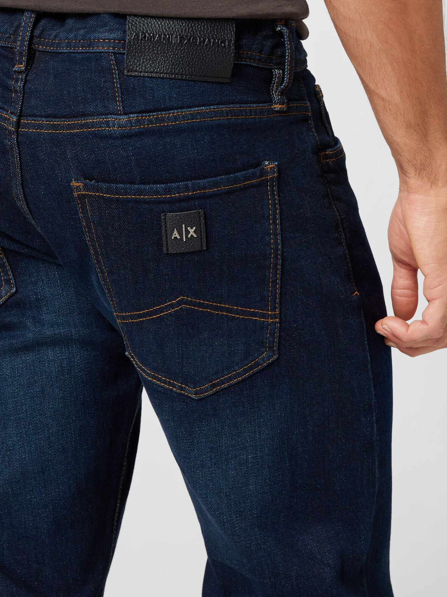 ARMANI EXCHANGE Kavbojke moder denim - Pepit.si