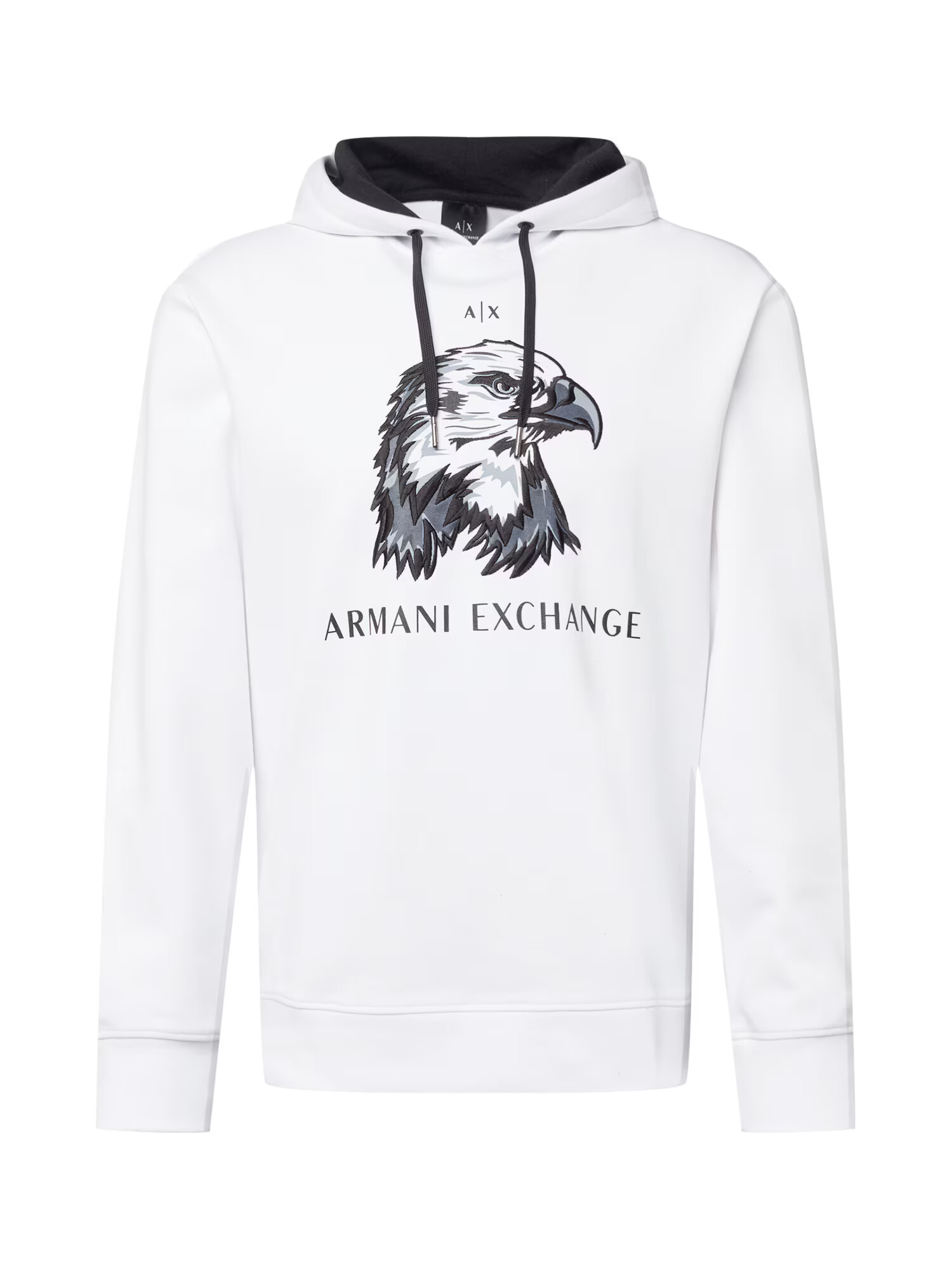 ARMANI EXCHANGE Majica bela / črna - Pepit.si