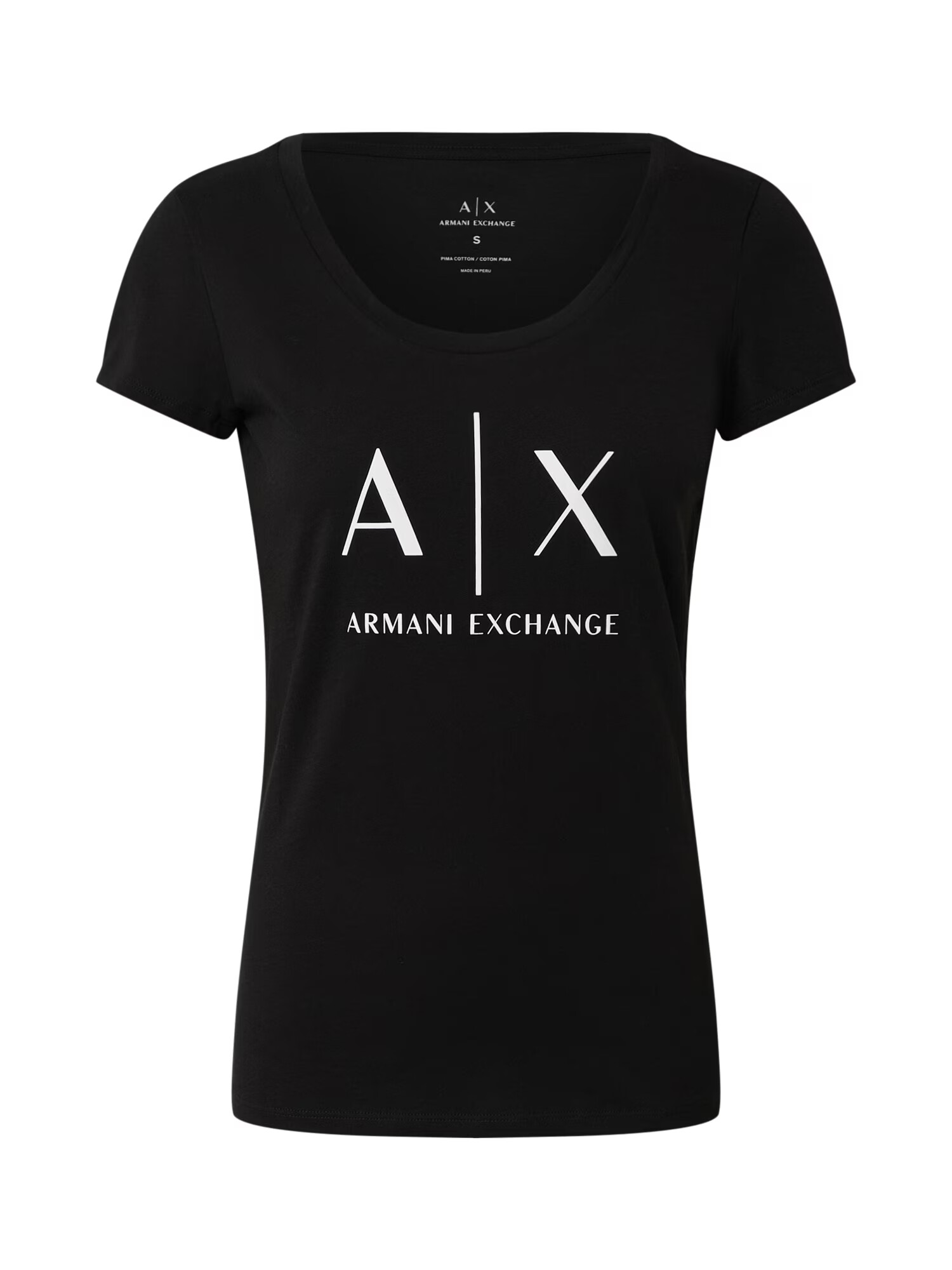 ARMANI EXCHANGE Majica črna - Pepit.si