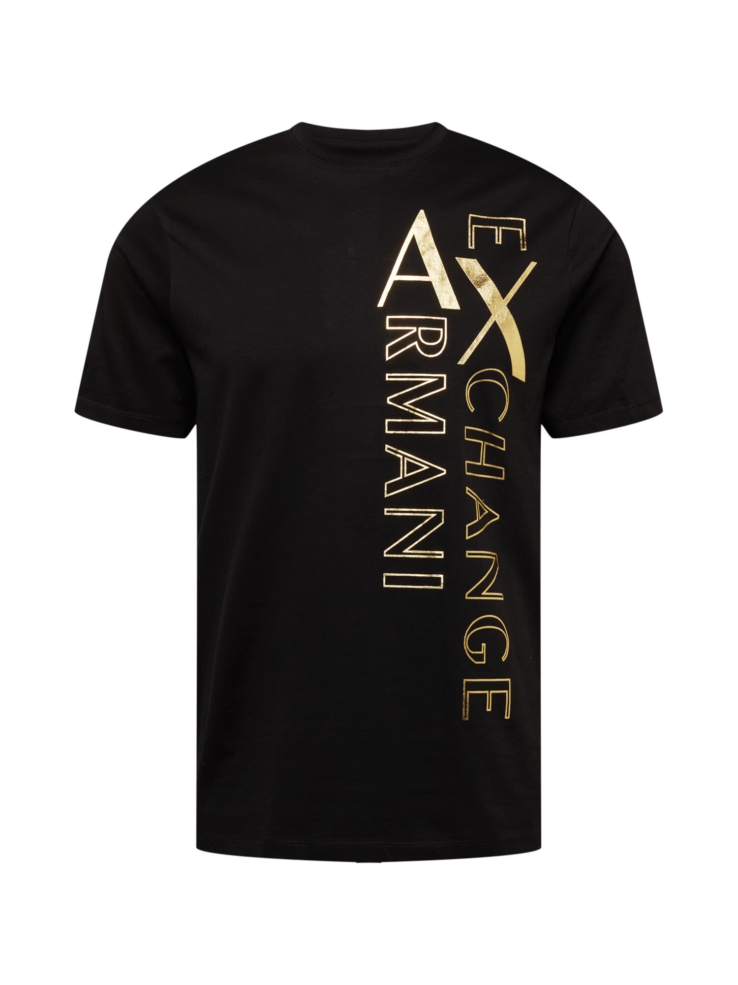 ARMANI EXCHANGE Majica zlata / črna - Pepit.si