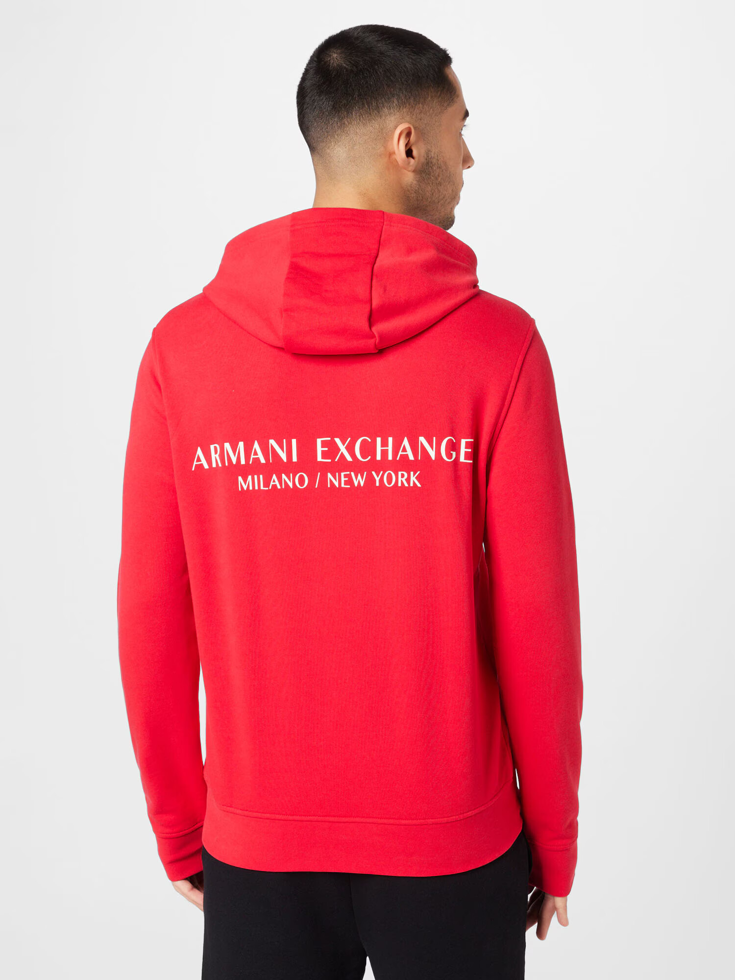 ARMANI EXCHANGE Majica rdeča - Pepit.si