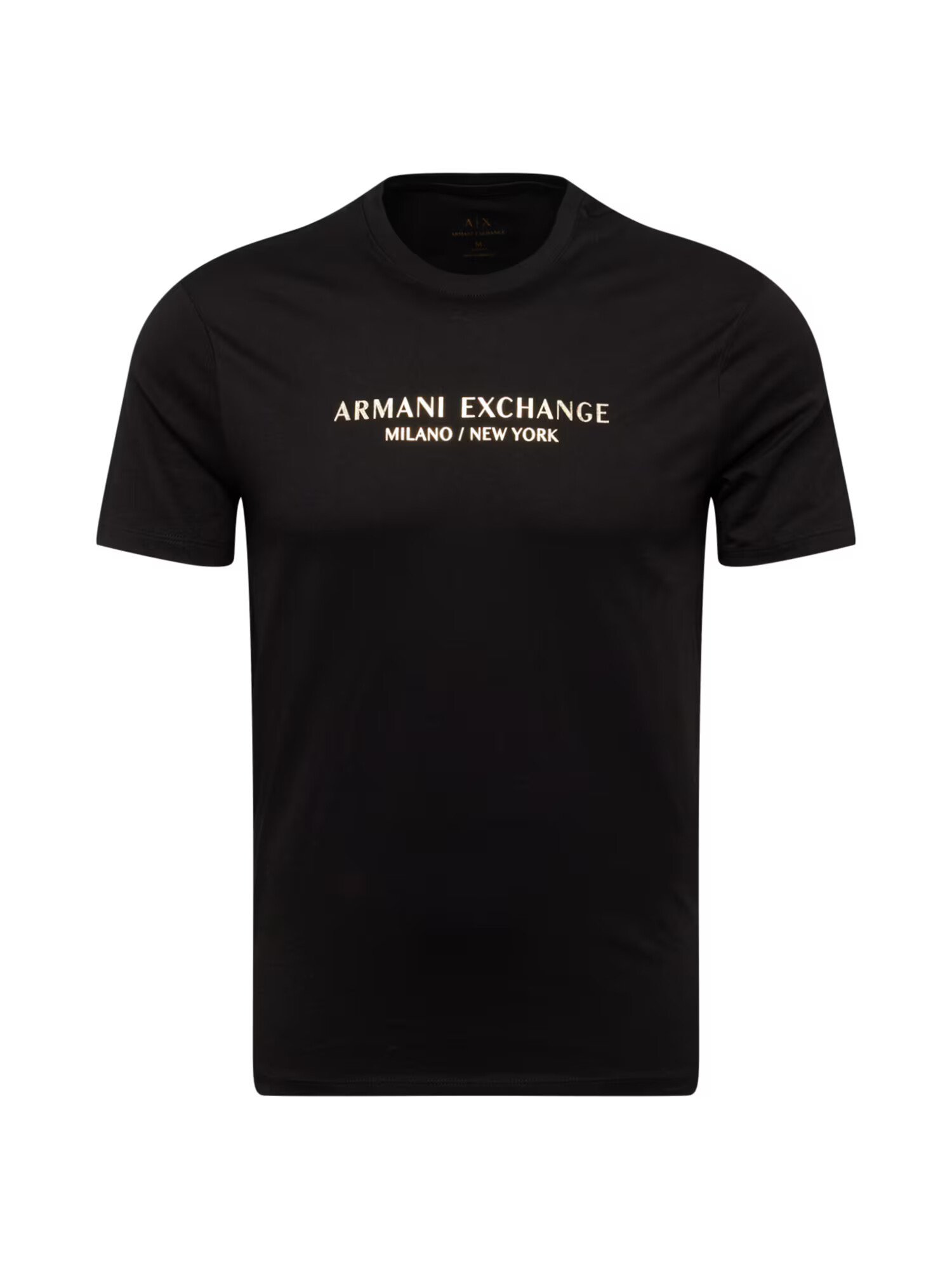 ARMANI EXCHANGE Majica svetlo bež / črna - Pepit.si