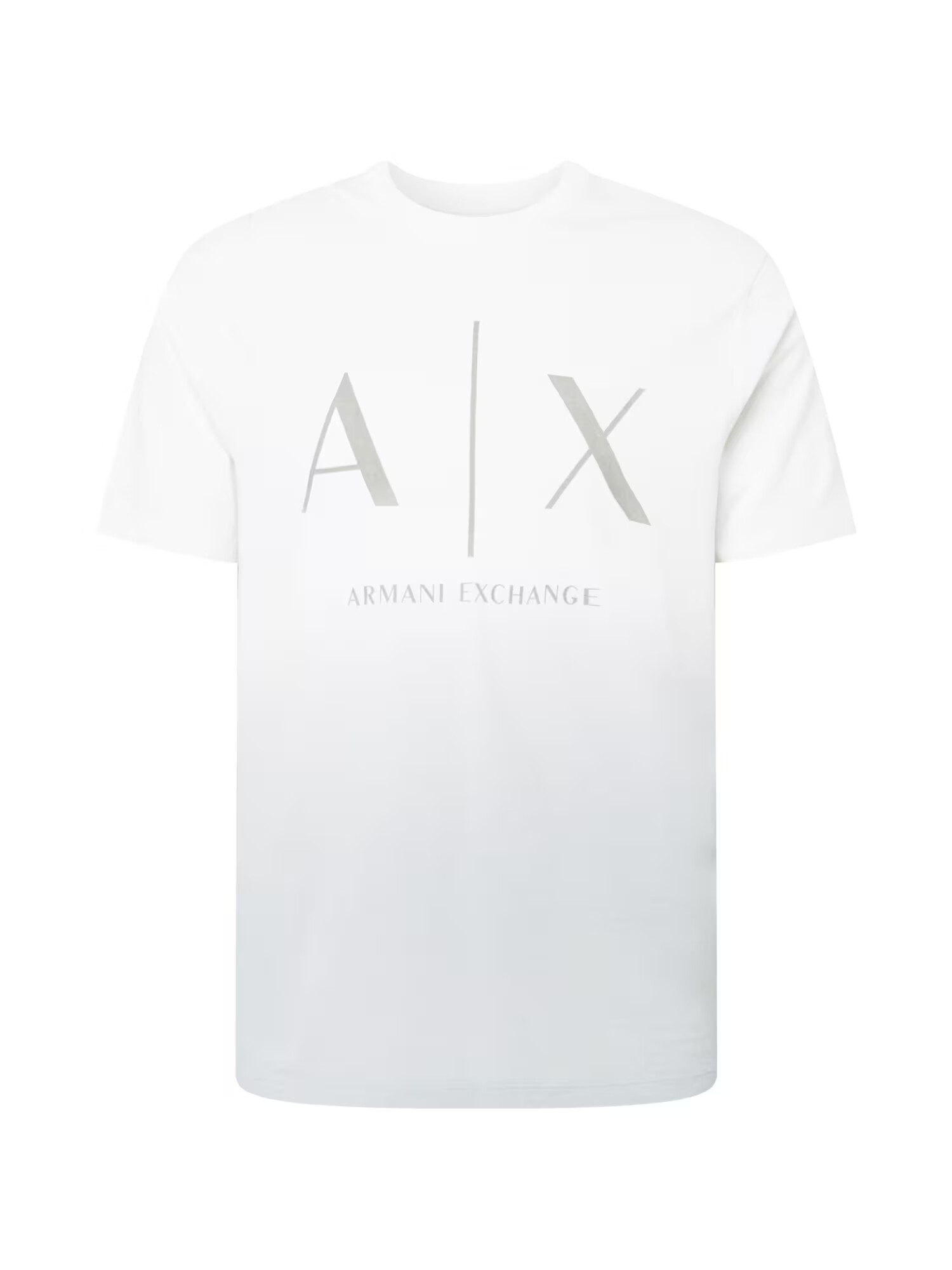 ARMANI EXCHANGE Majica svetlo siva / bela - Pepit.si