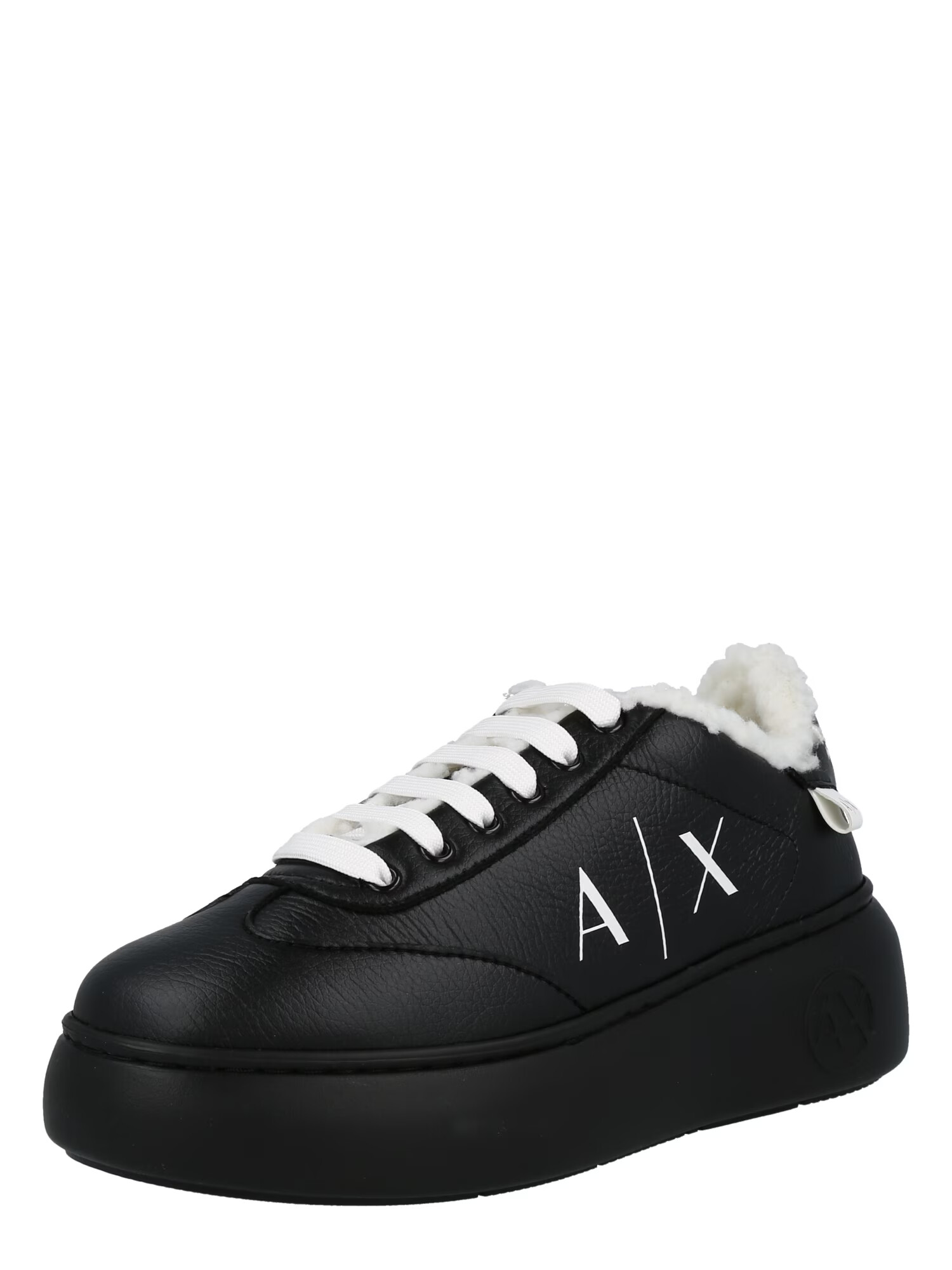 ARMANI EXCHANGE Sneaker črna / bela - Pepit.si