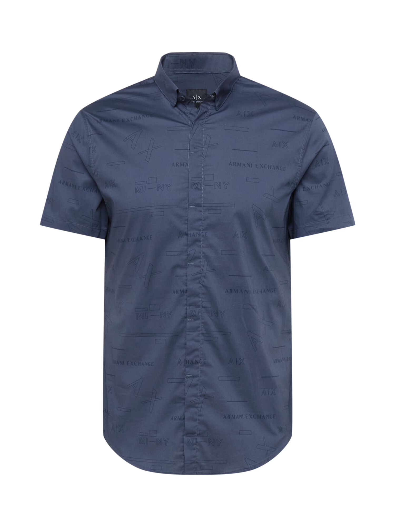 ARMANI EXCHANGE Srajca 'CAMICIA' marine - Pepit.si