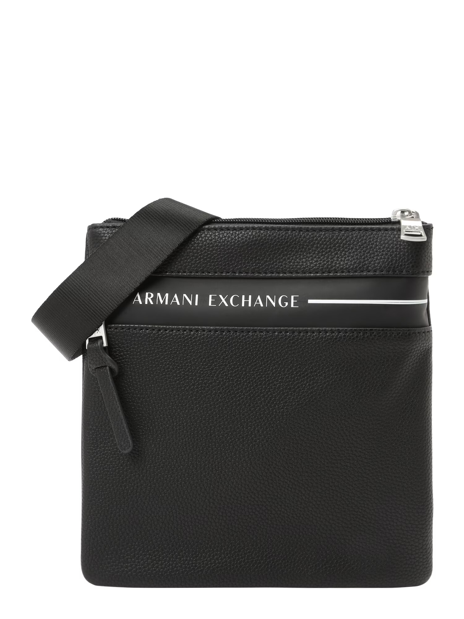 ARMANI EXCHANGE Torba preko telesa črna / bela - Pepit.si