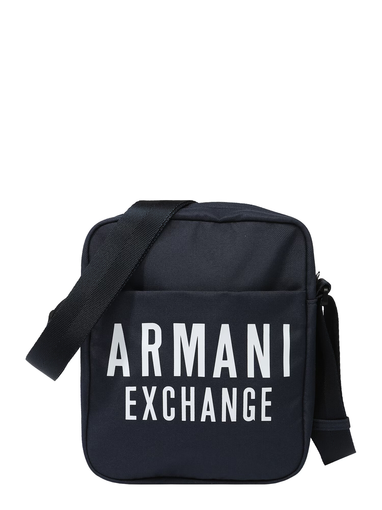 ARMANI EXCHANGE Torba za čez ramo nočno modra / bela - Pepit.si