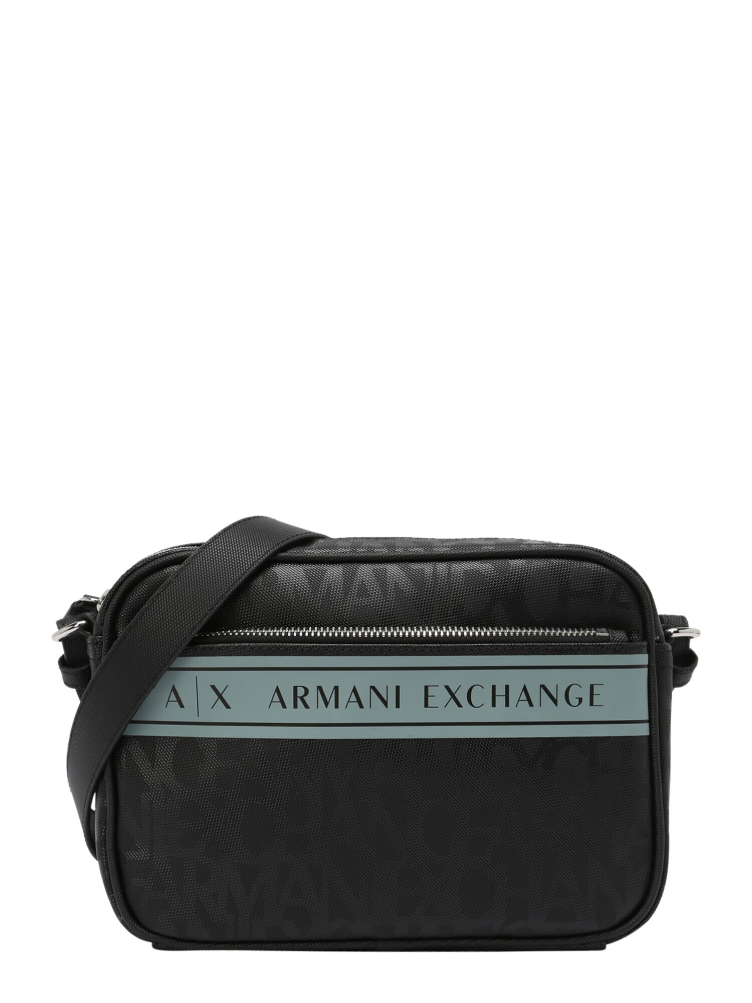 ARMANI EXCHANGE Torba za čez ramo turkizna / črna - Pepit.si