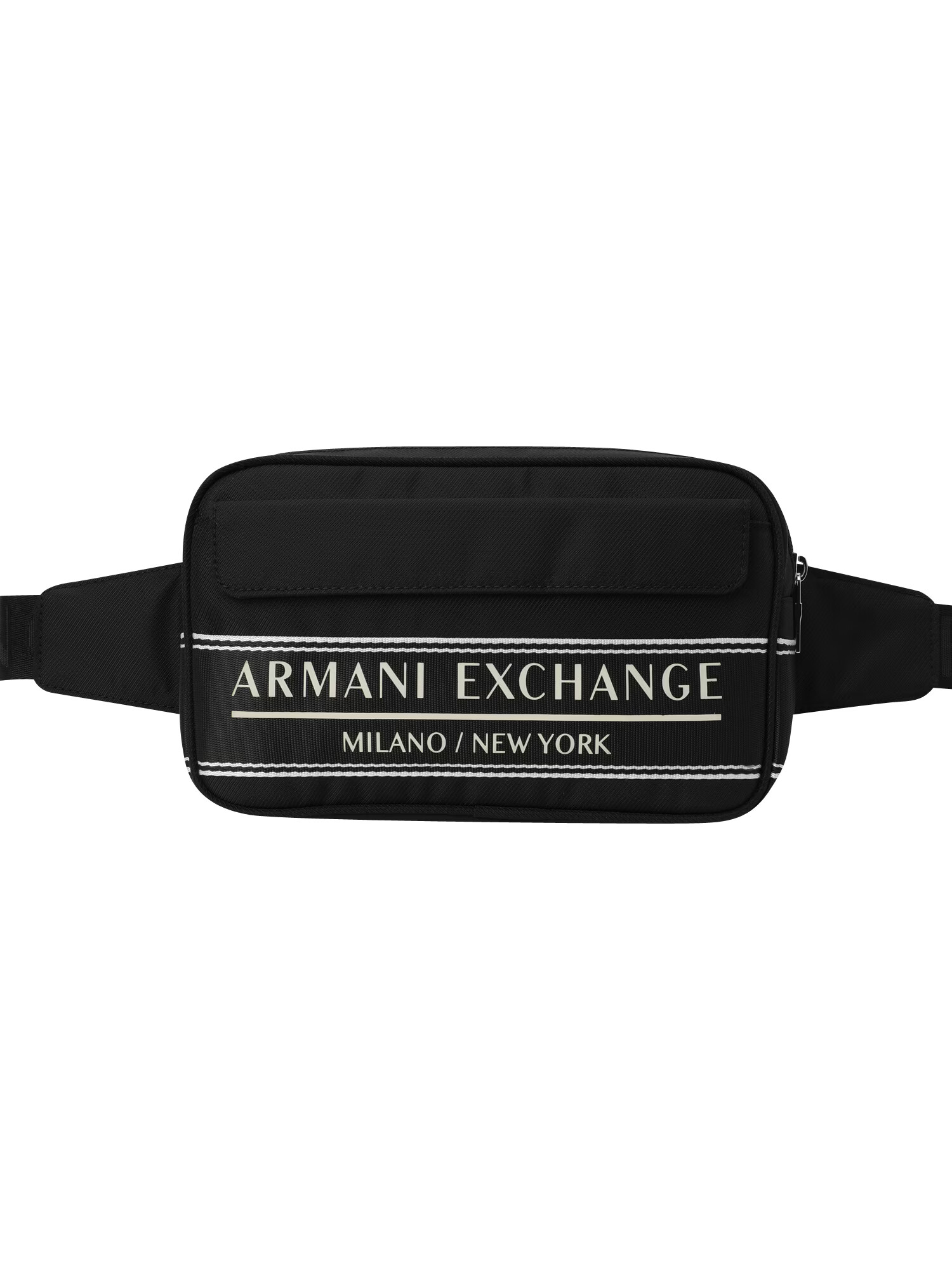 ARMANI EXCHANGE Torbica za okrog pasu 'BORSA' črna - Pepit.si