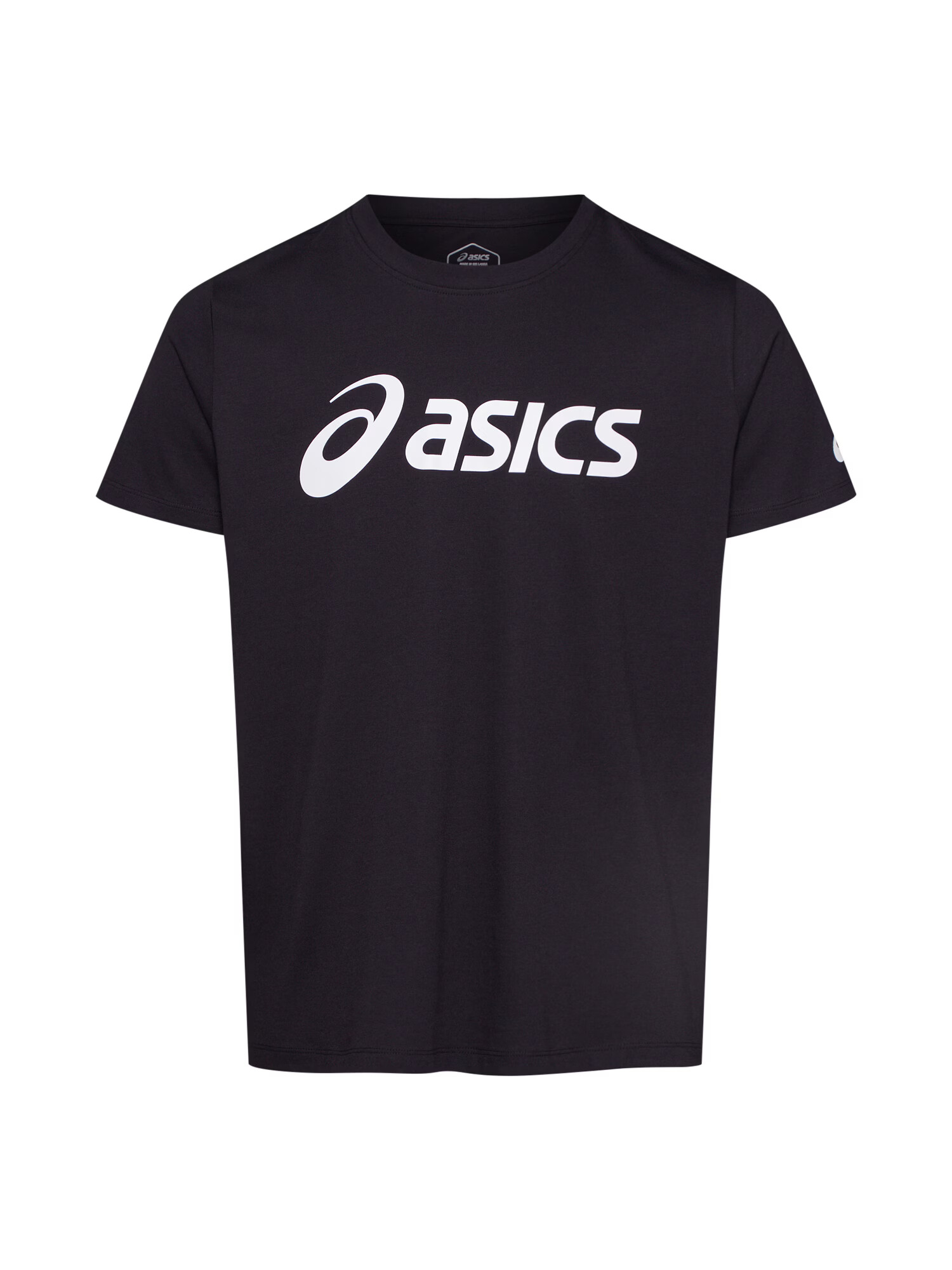 ASICS Funkcionalna majica 'BIG LOGO' črna / bela - Pepit.si