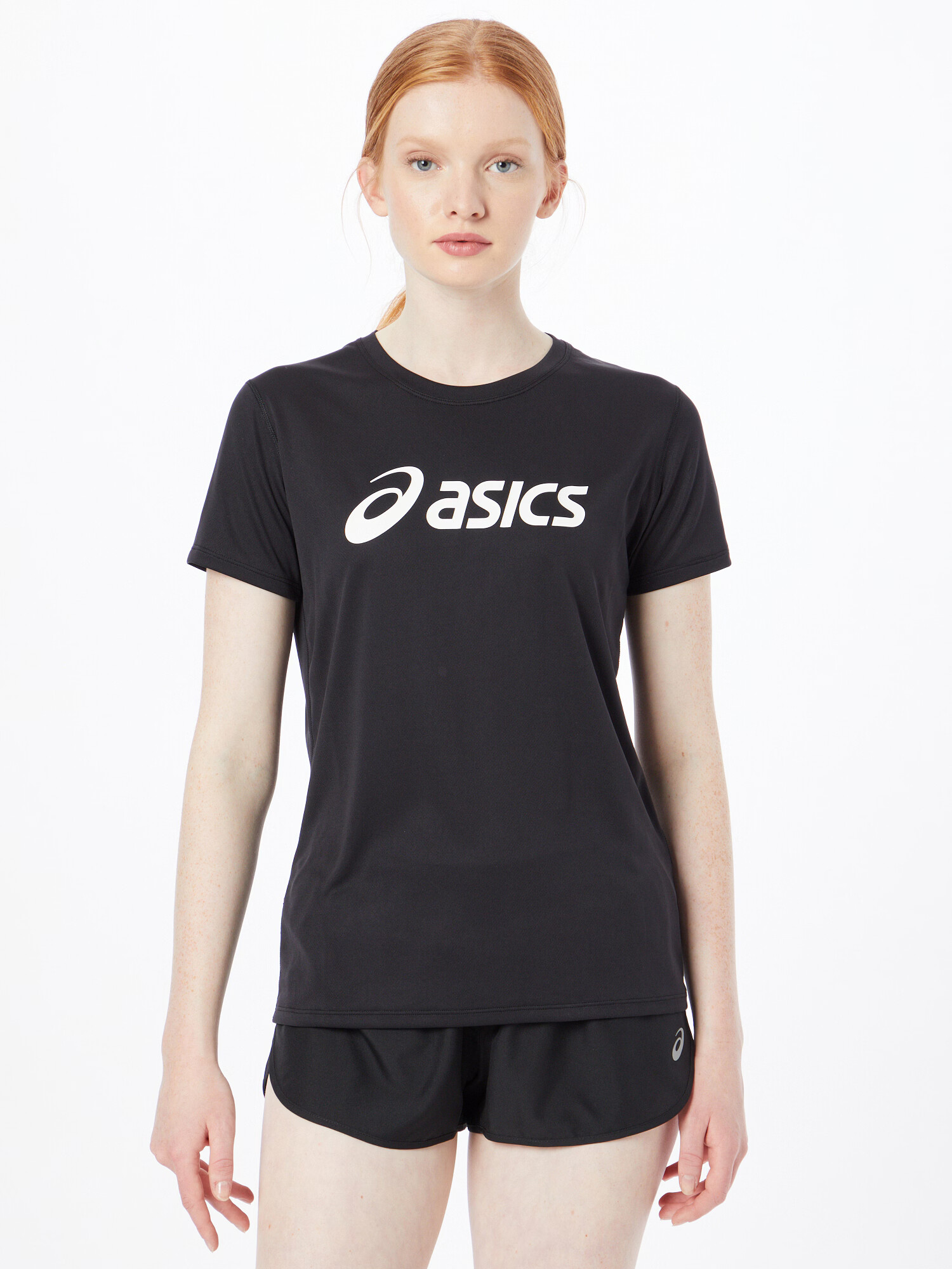 ASICS Funkcionalna majica črna / bela - Pepit.si