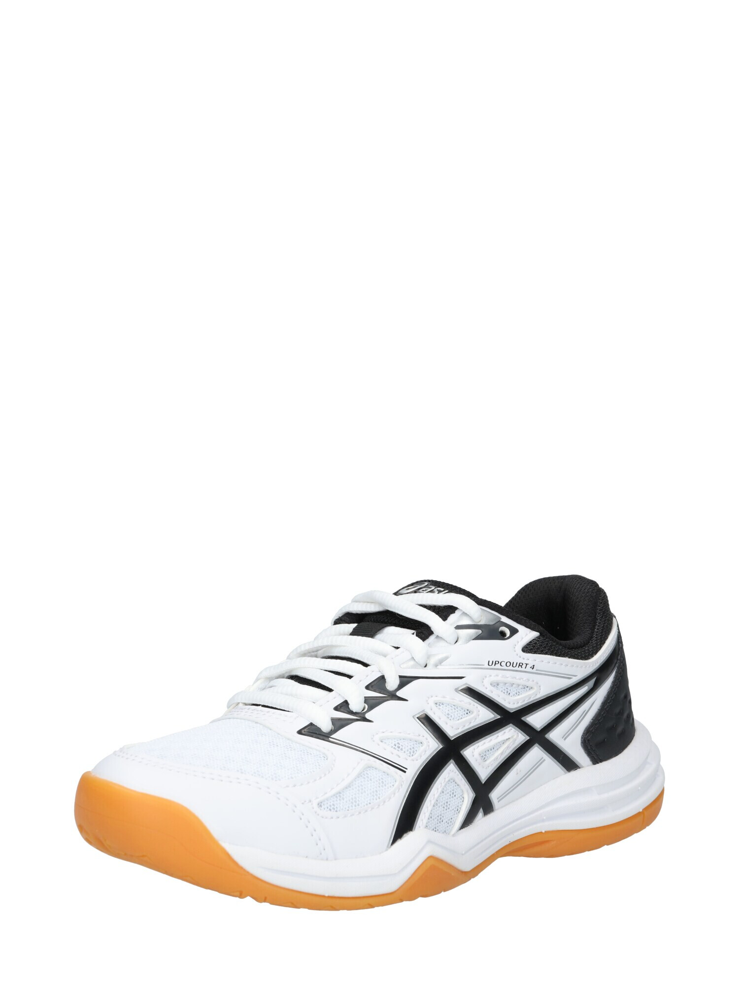 ASICS Športni čevelj 'Upcourt 4 GS' bela / temno modra - Pepit.si