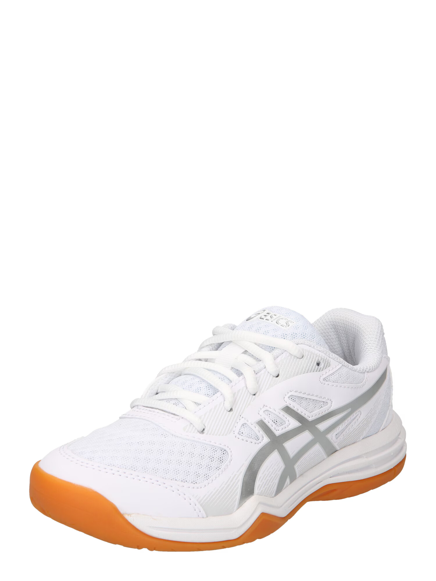 ASICS Športni čevelj 'UPCOURT 5' temno oranžna / srebrna / bela - Pepit.si