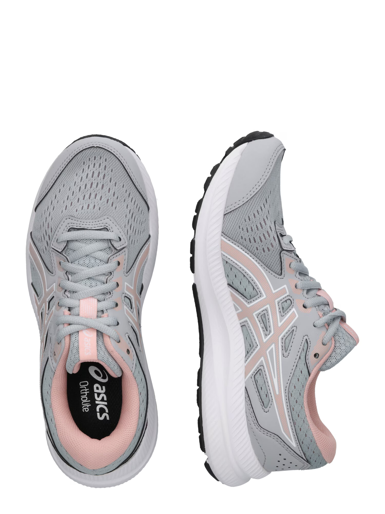 ASICS Tekaški čevelj 'Gel-Contend 8' siva / roza / bela - Pepit.si