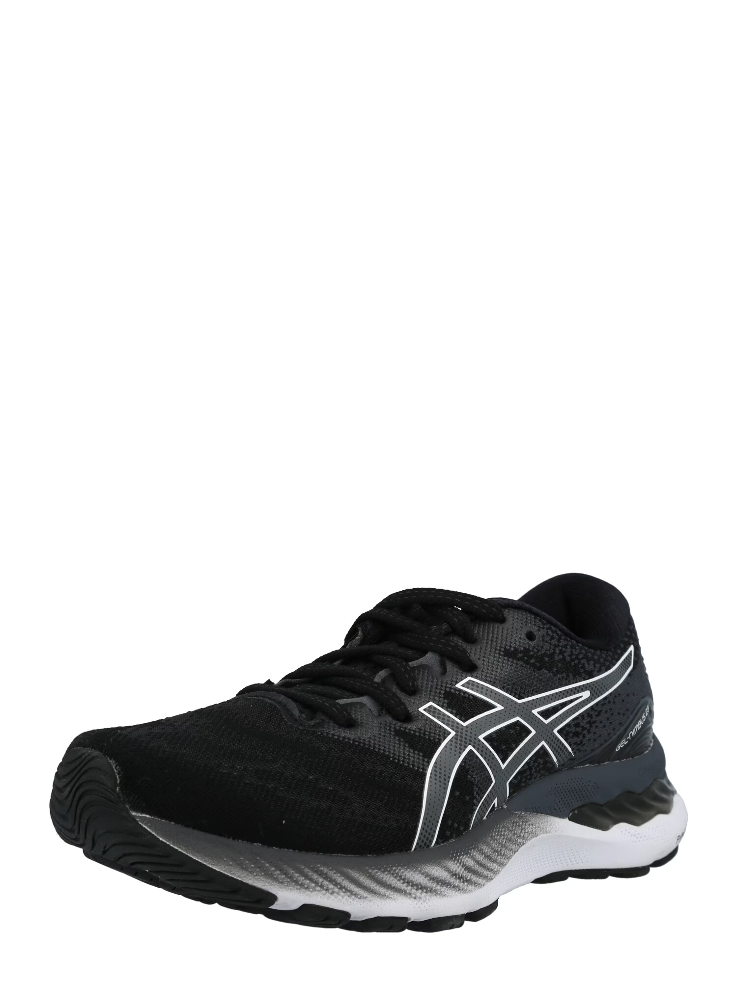 ASICS Tekaški čevelj 'Gel-Nimbus 23' črna / bela / siva - Pepit.si