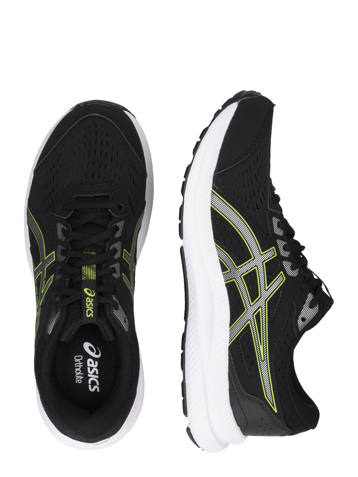 ASICS Tekaški čevelj 'Gel-Contend 8' siva / zelena / črna - Pepit.si