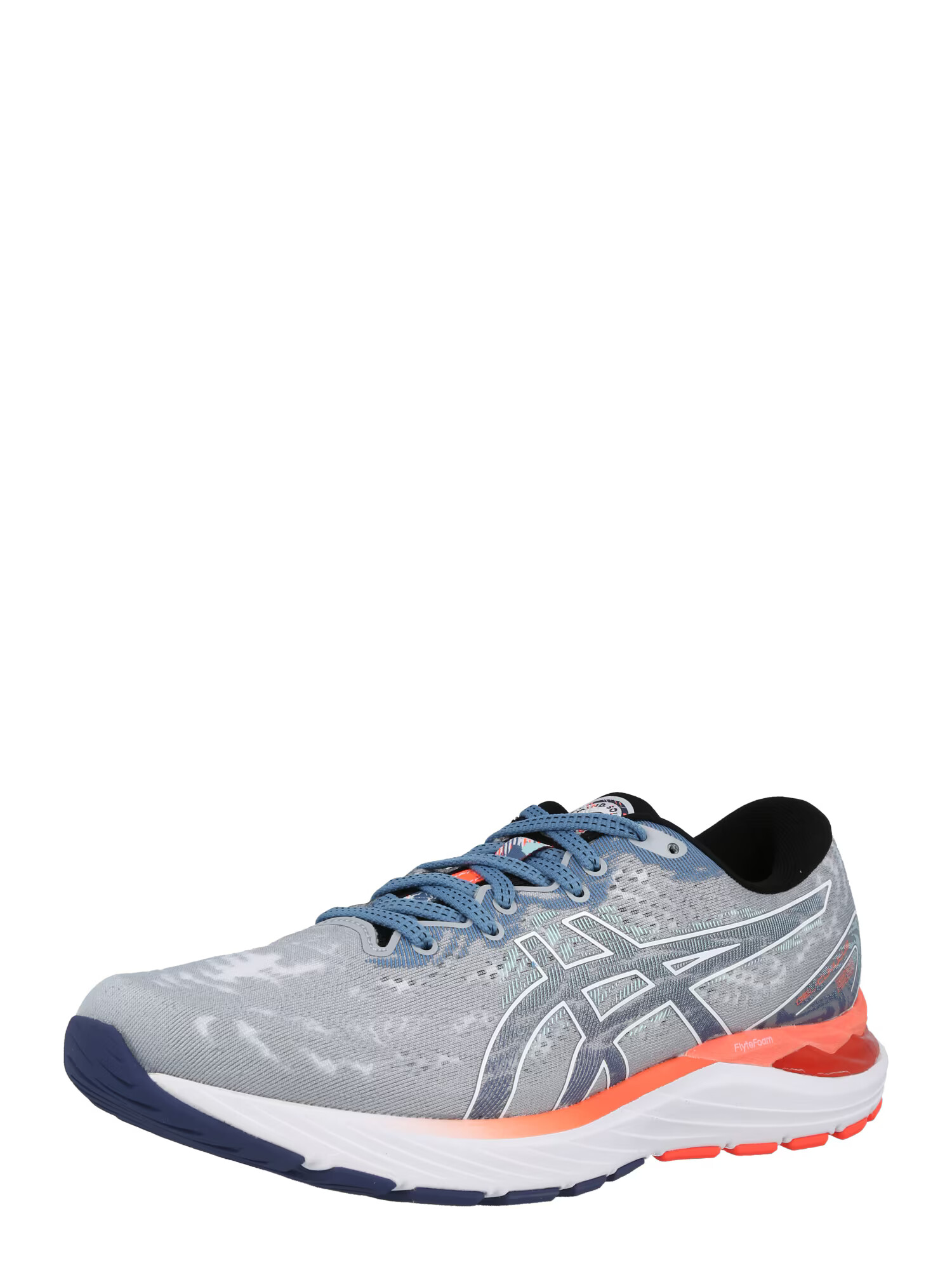 ASICS Tekaški čevelj 'Gel-Cumulus 23' siva / oranžna / golobje modra - Pepit.si