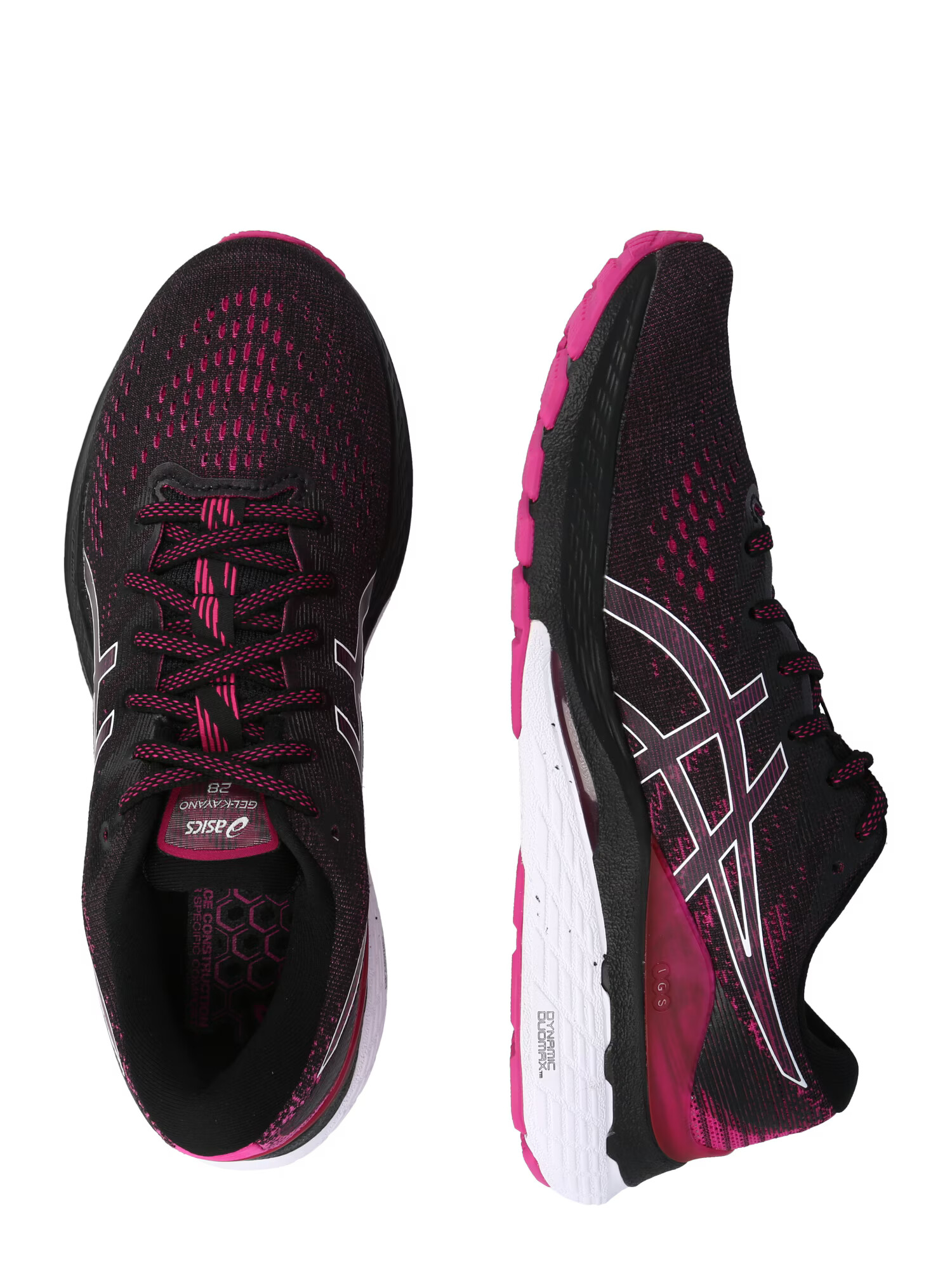 ASICS Tekaški čevelj 'Gel-Kayano 28' temno roza / črna - Pepit.si