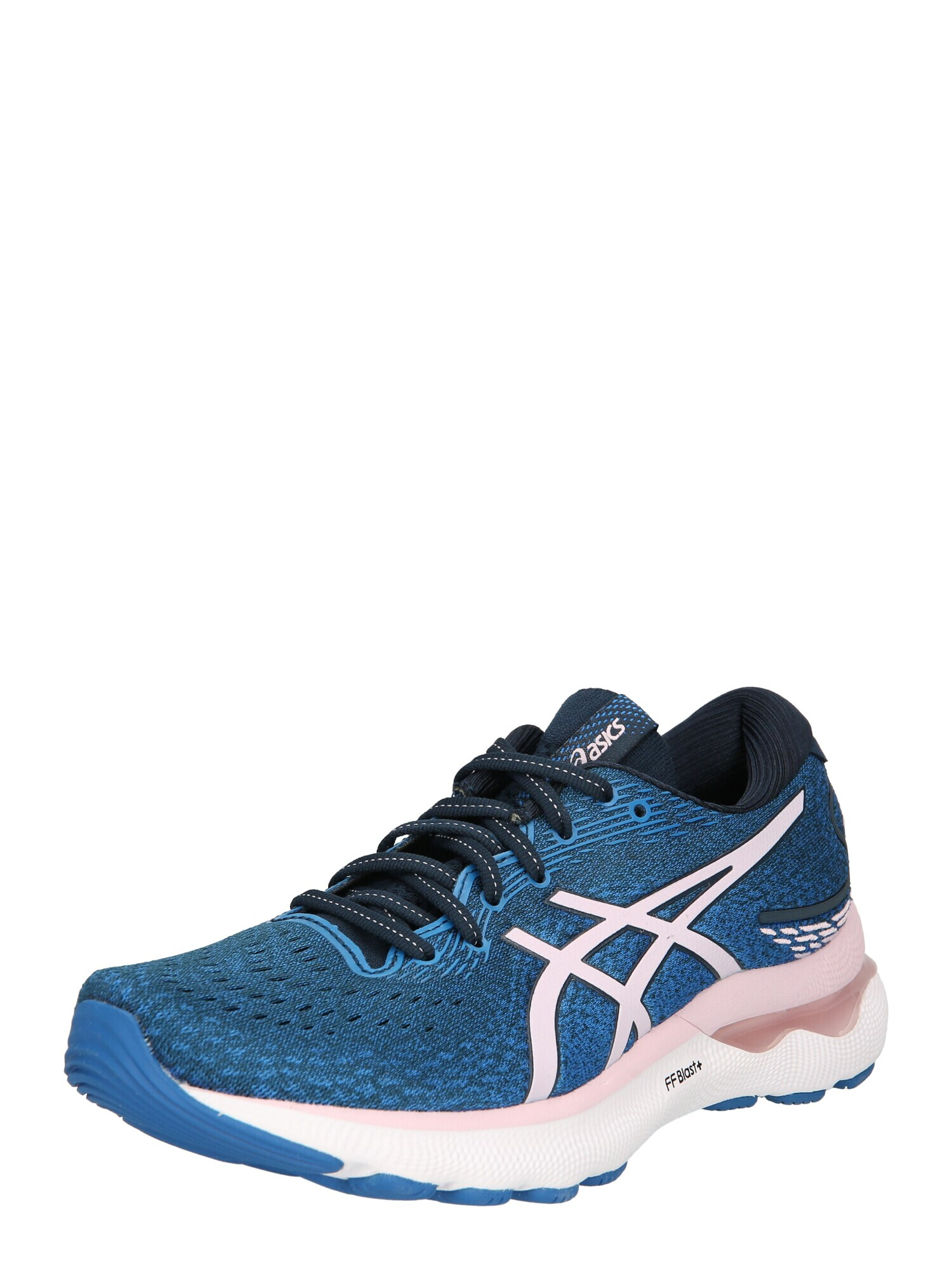 ASICS Tekaški čevelj 'GEL-NIMBUS 24' nebeško modra / temno modra / roza - Pepit.si